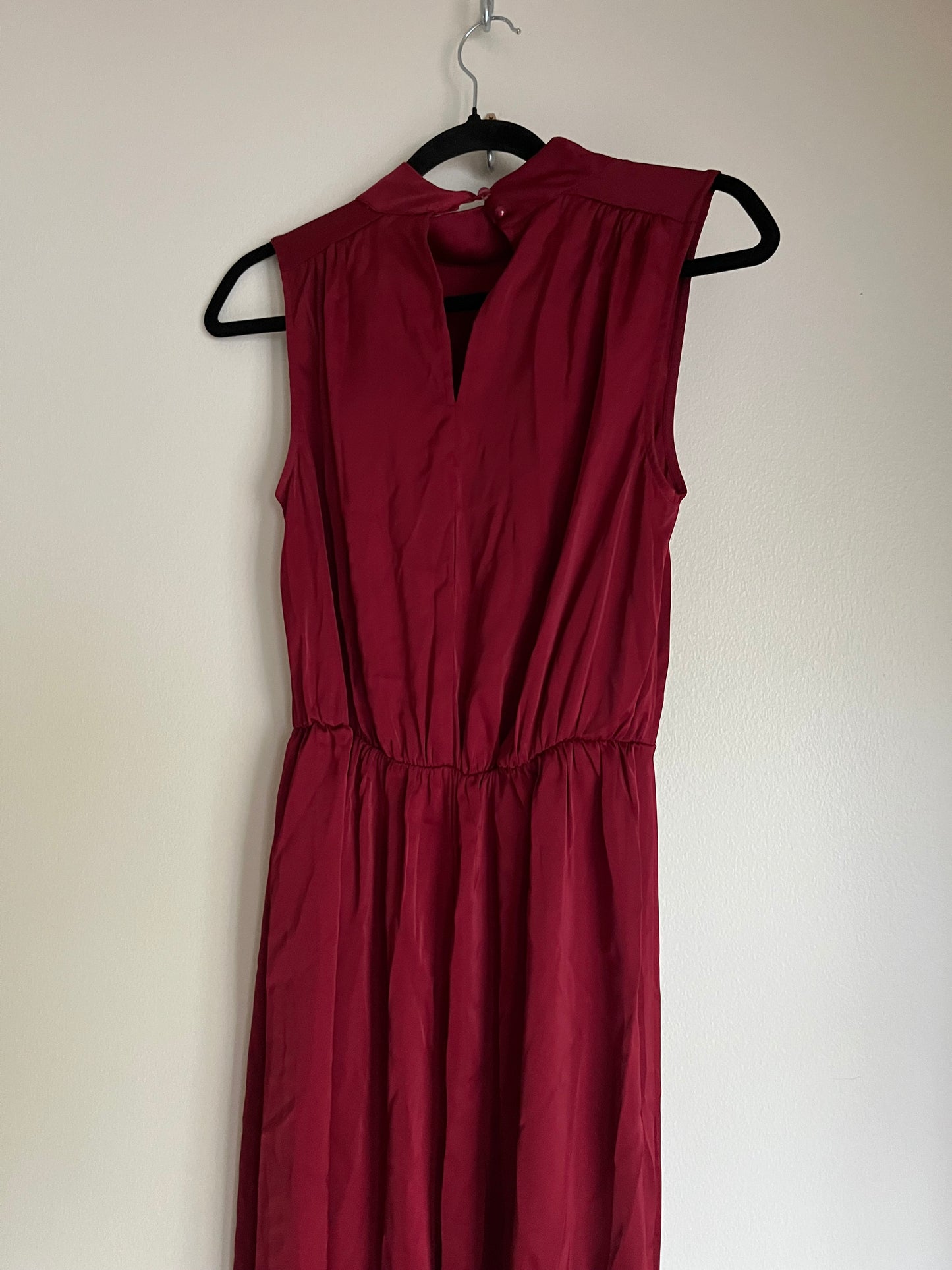 Dress Casual Maxi By Pretty Garden In Burgundy, Size: S