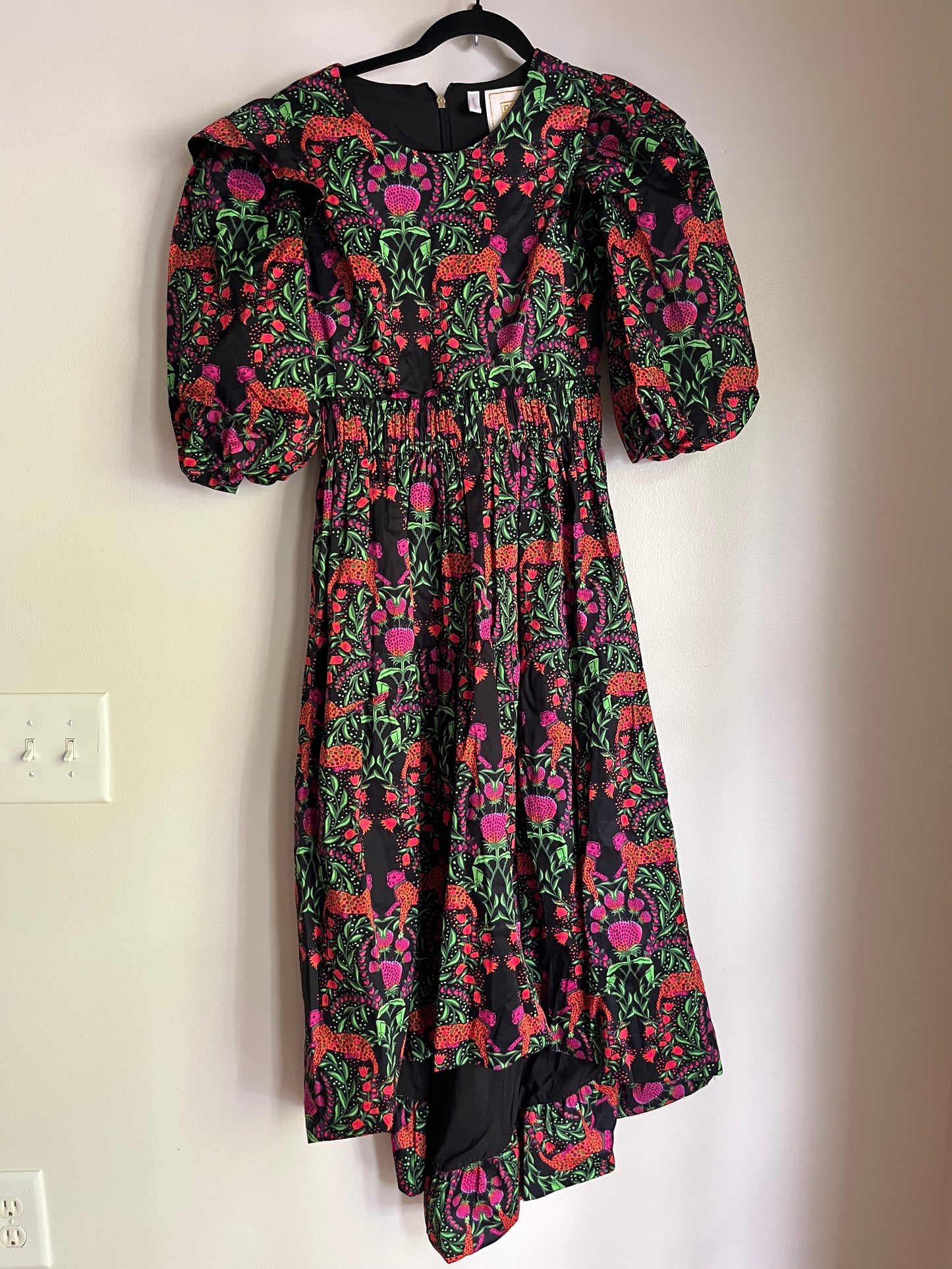 Dress Casual Maxi By Emily McCarthy In Animal Print, Size: Xs