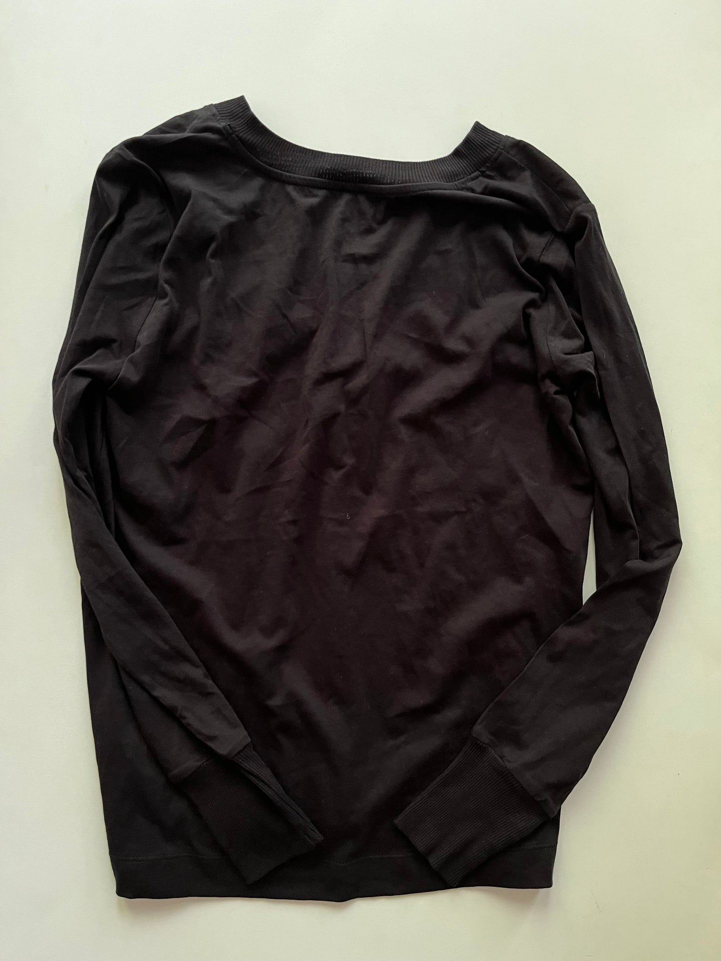 Top Long Sleeve By Lou And Grey In Black, Size: Xs