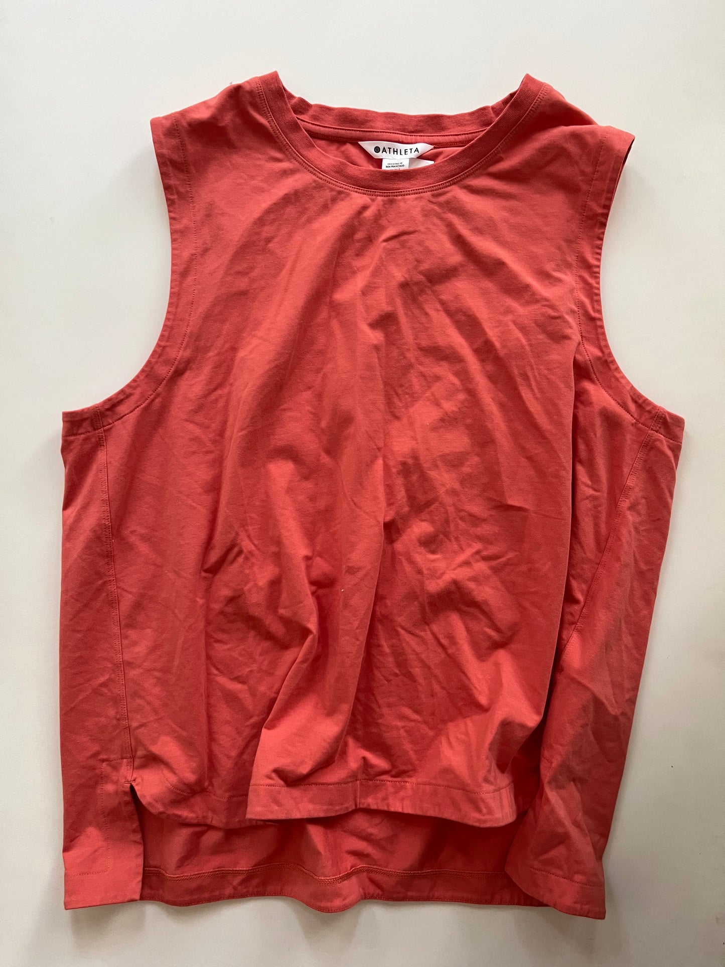 Tank Top By Athleta In Rust, Size: Xl