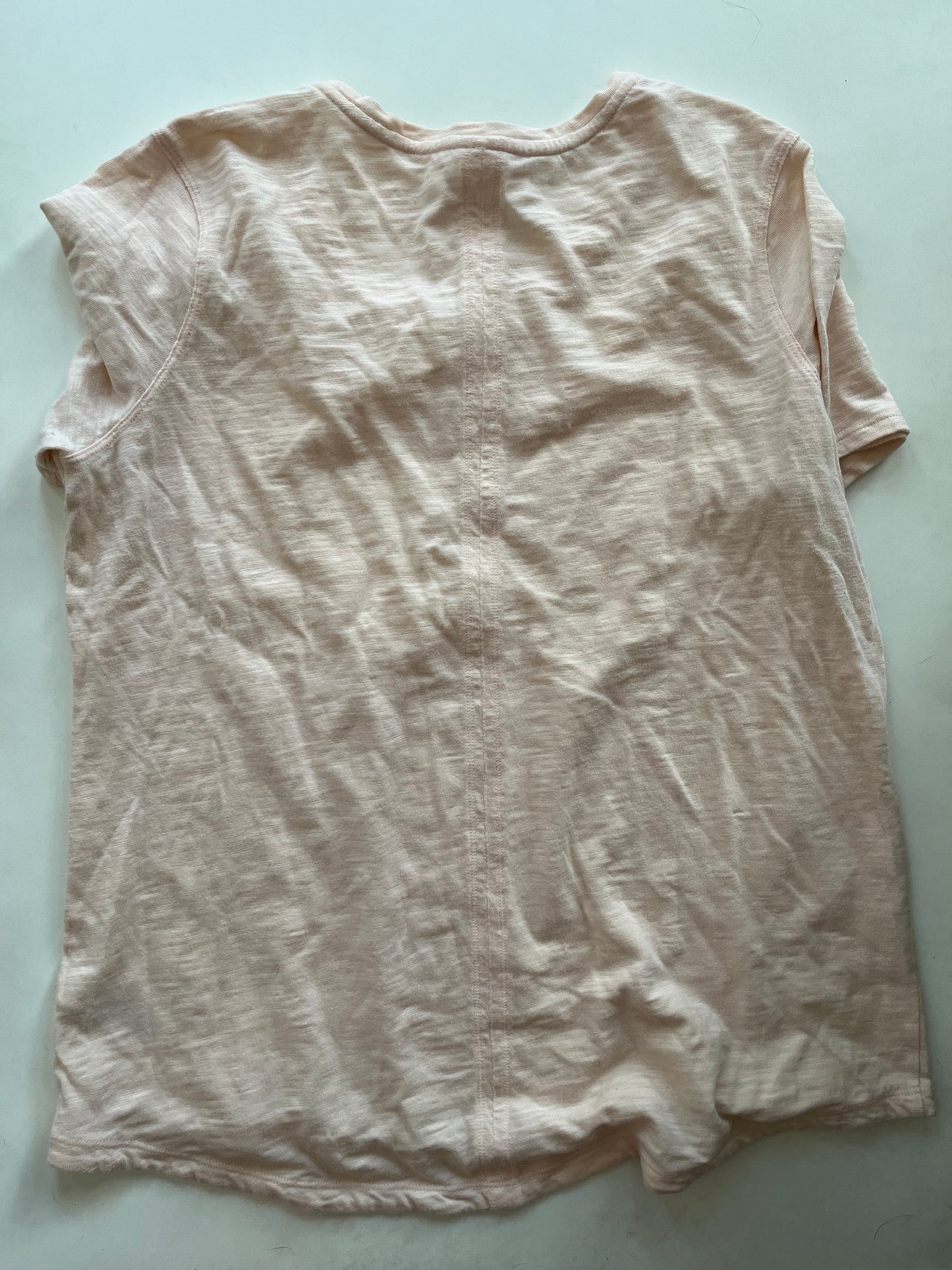 Top Short Sleeve By Calia In Peach, Size: Xl