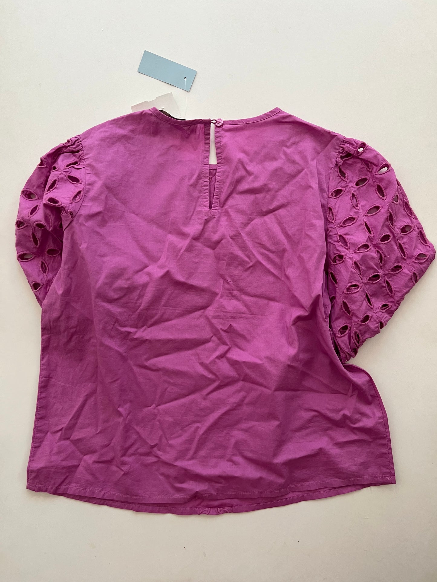 Top Short Sleeve By Loft In Purple, Size: Xxs