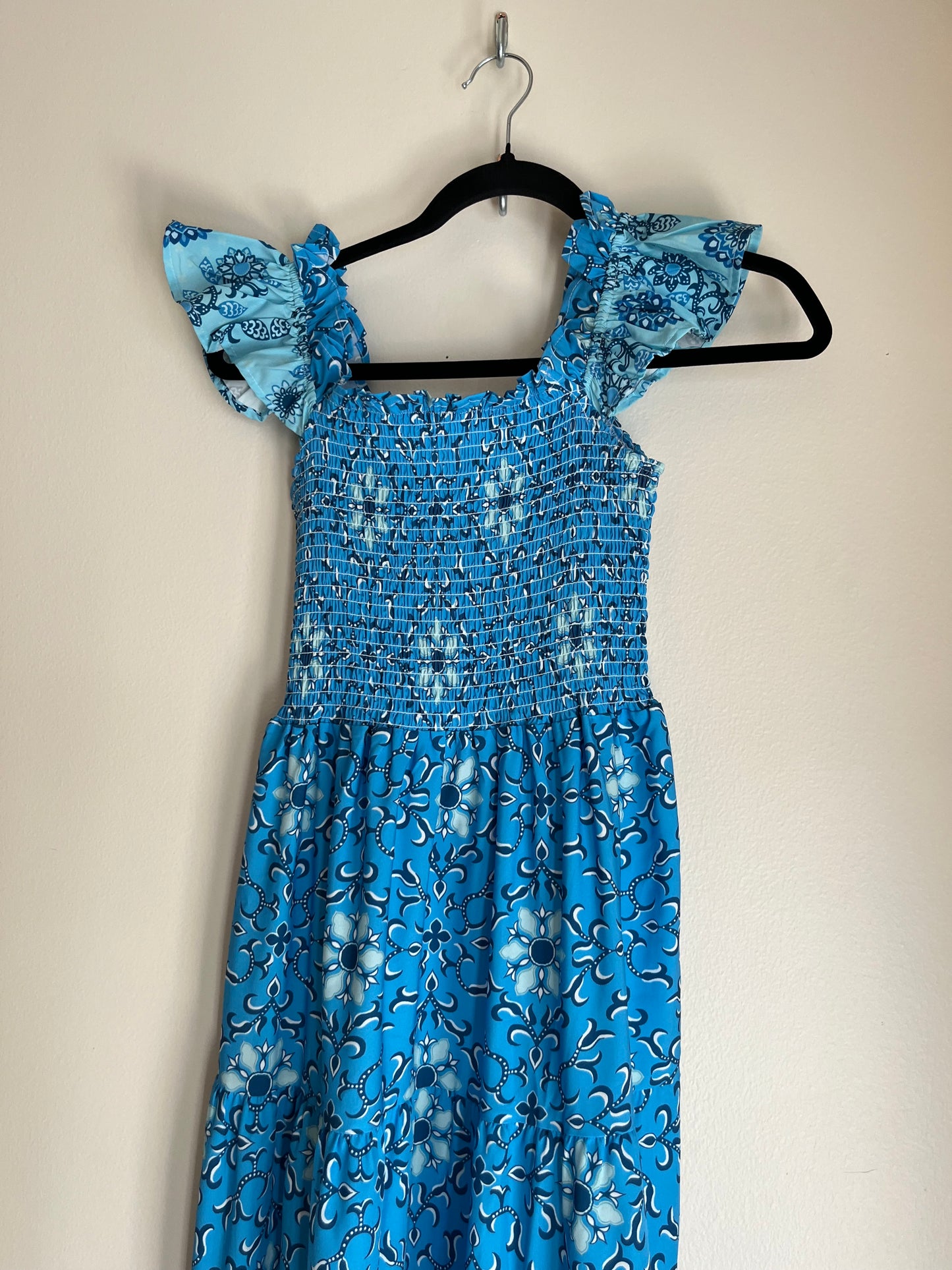 Dress Casual Maxi By Pink Ripple In Blue, Size: Xl