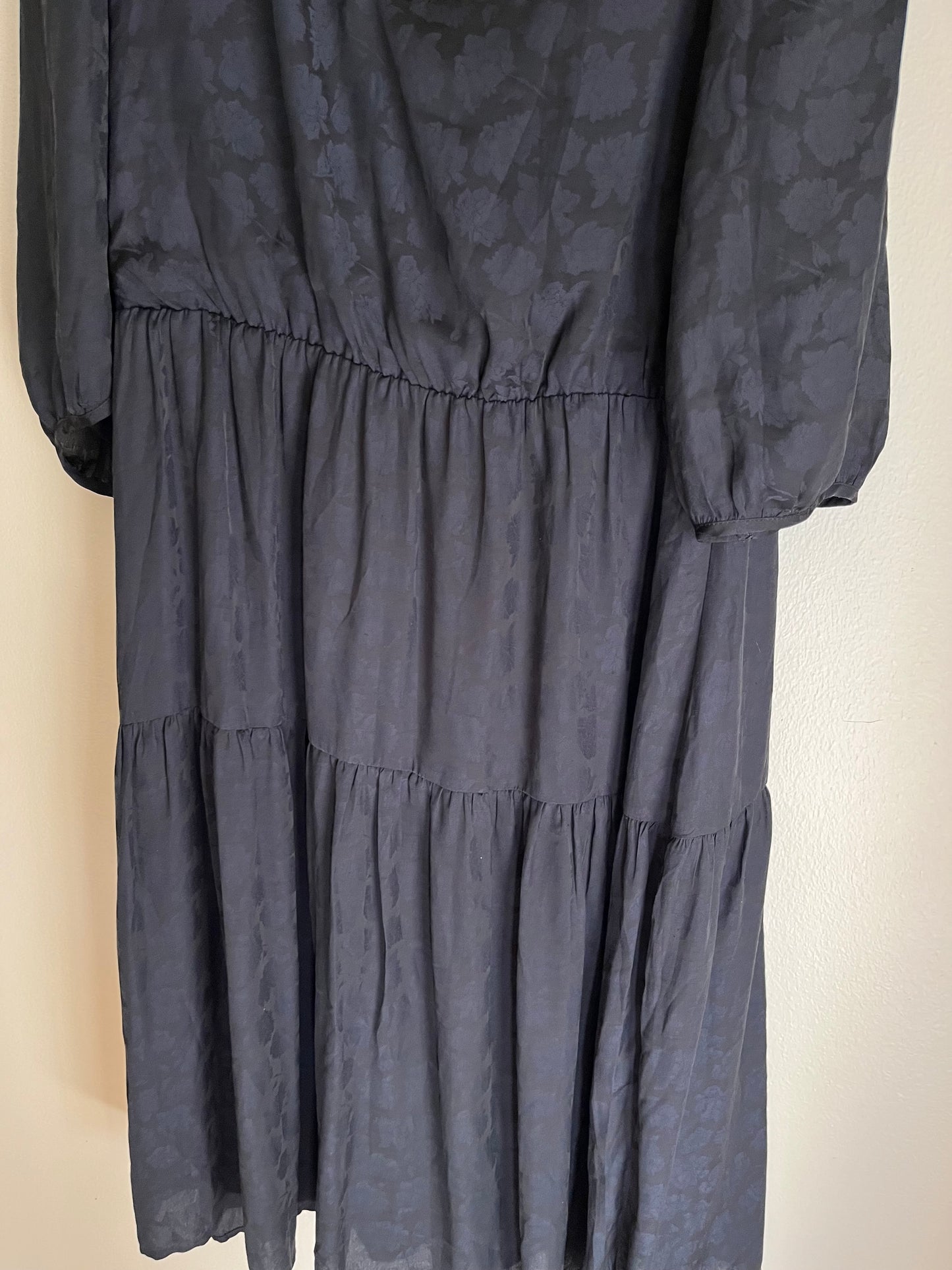 Dress Work By Banana Republic O In Black, Size: L