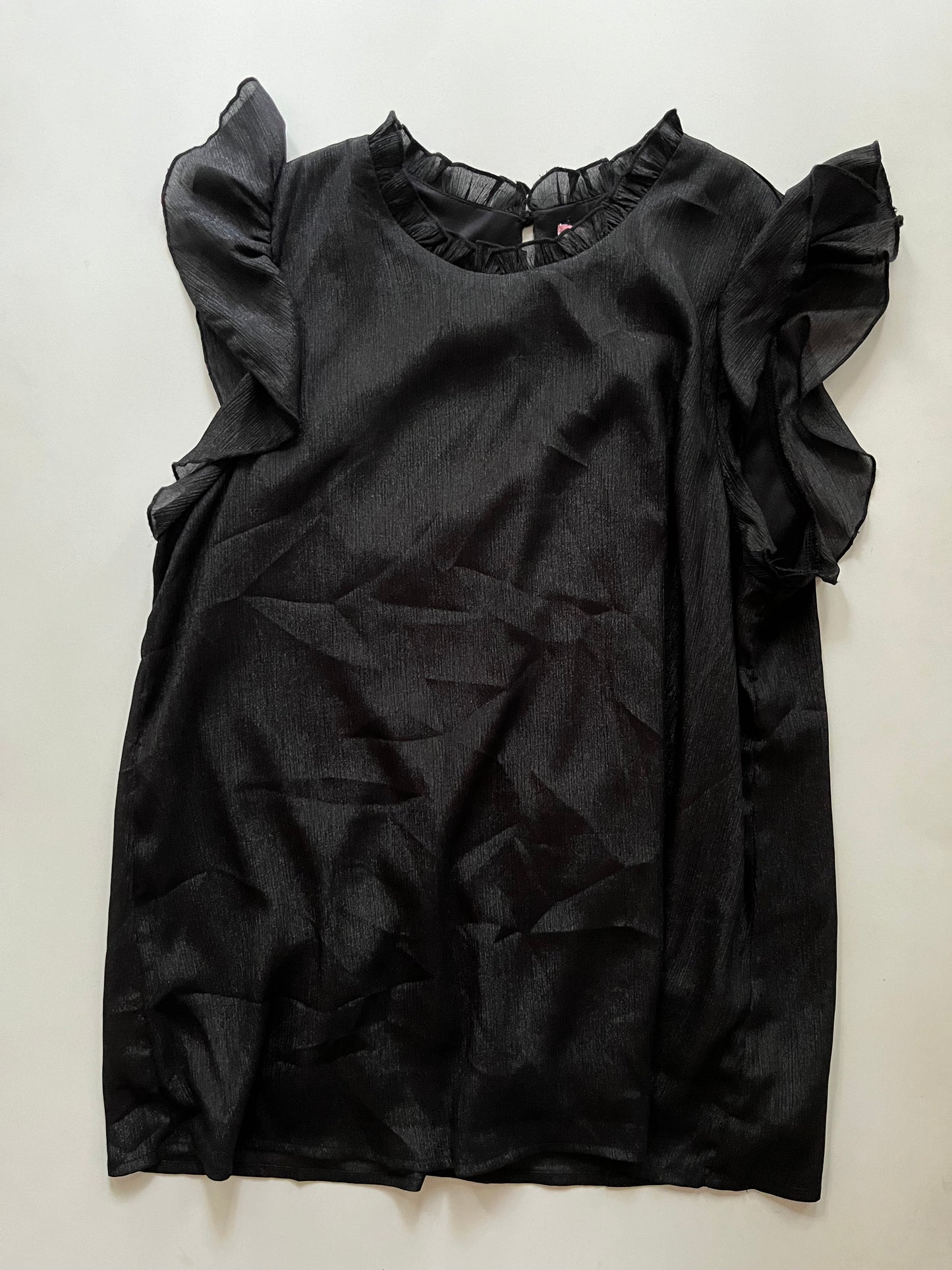 Blouse Sleeveless By Andree By Unit In Black, Size: L