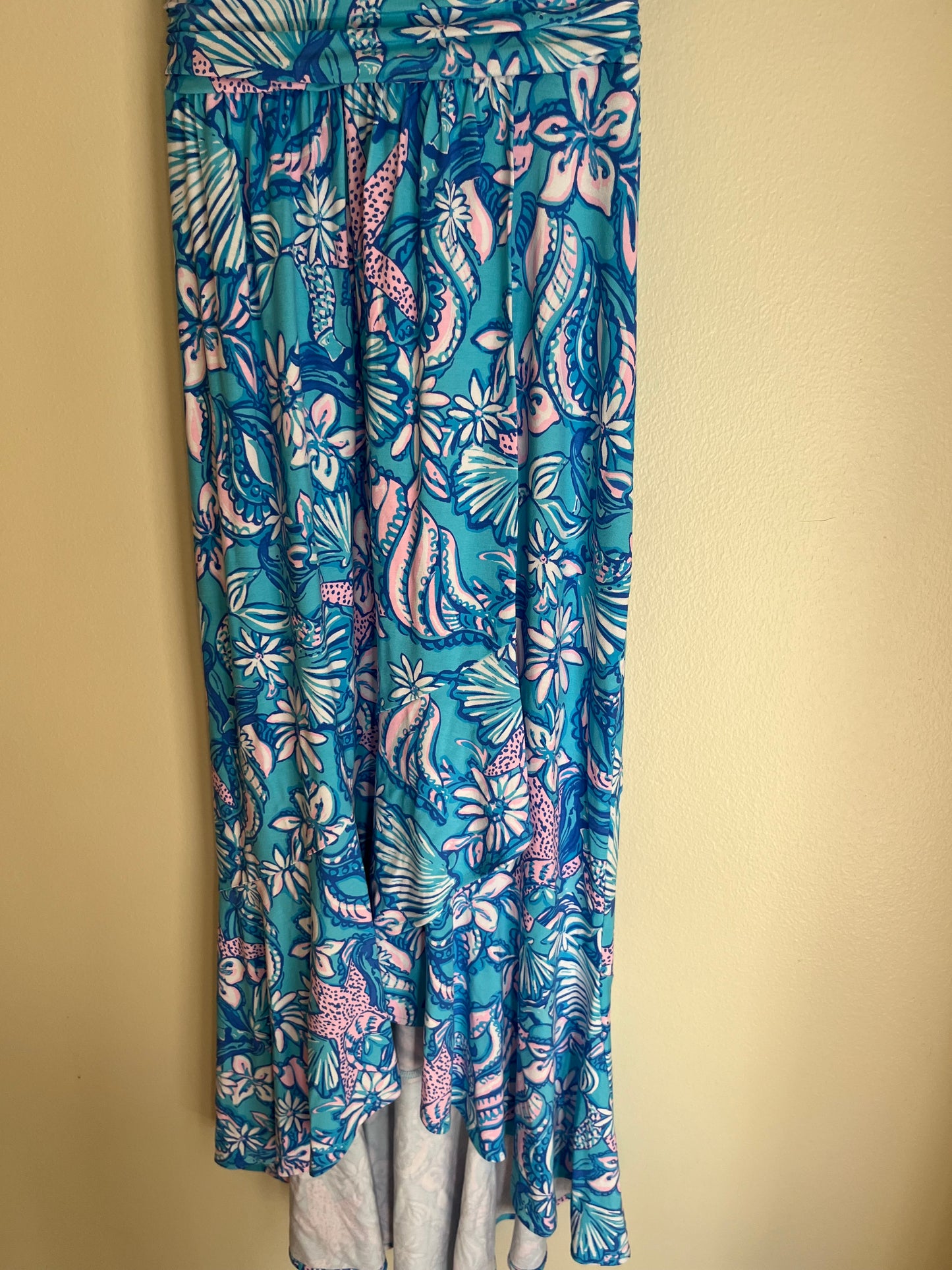 Dress Casual Maxi By Lilly Pulitzer In Multi-colored, Size: Xxs