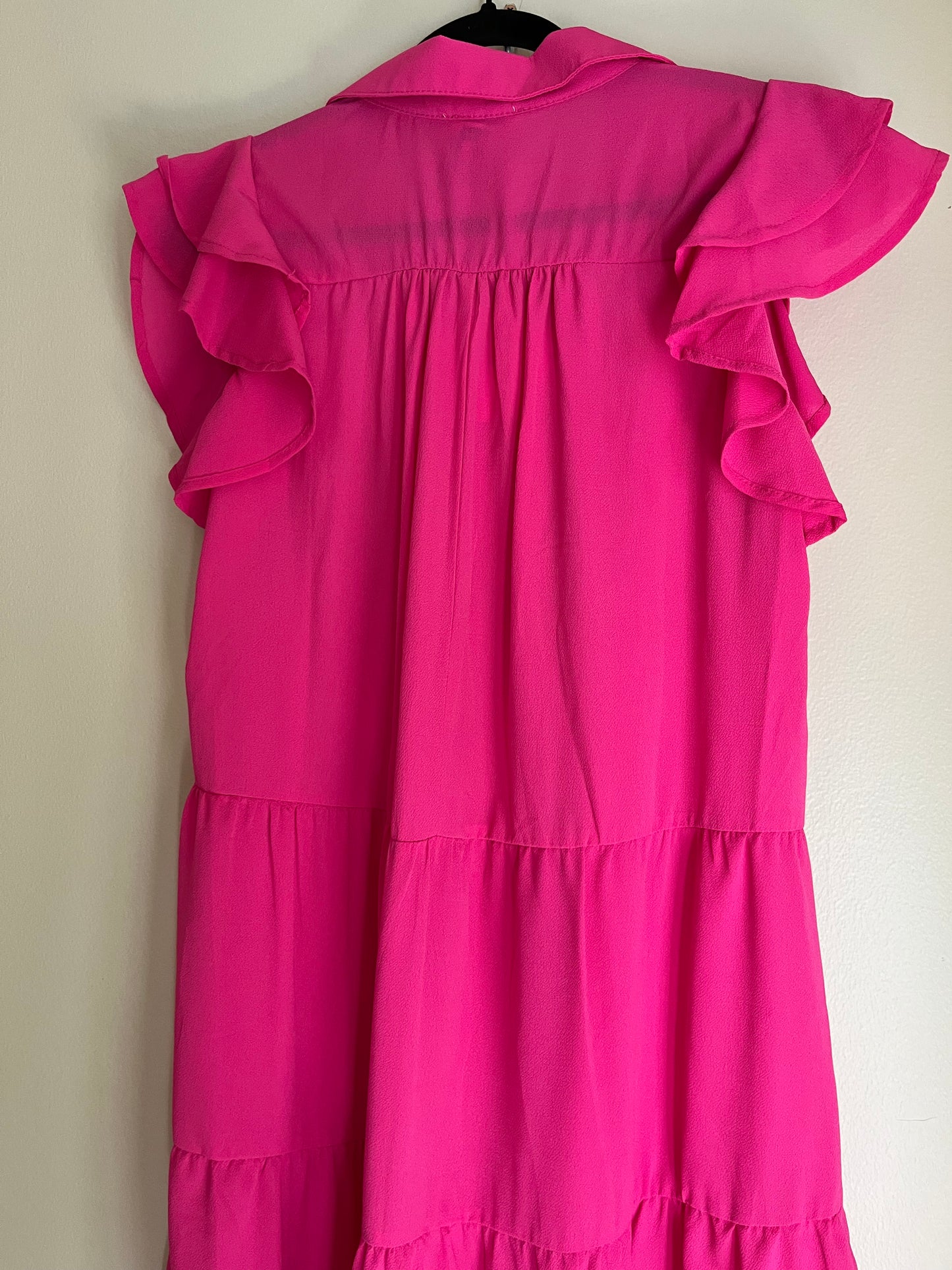 Dress Casual Midi By Umgee In Hot Pink, Size: S