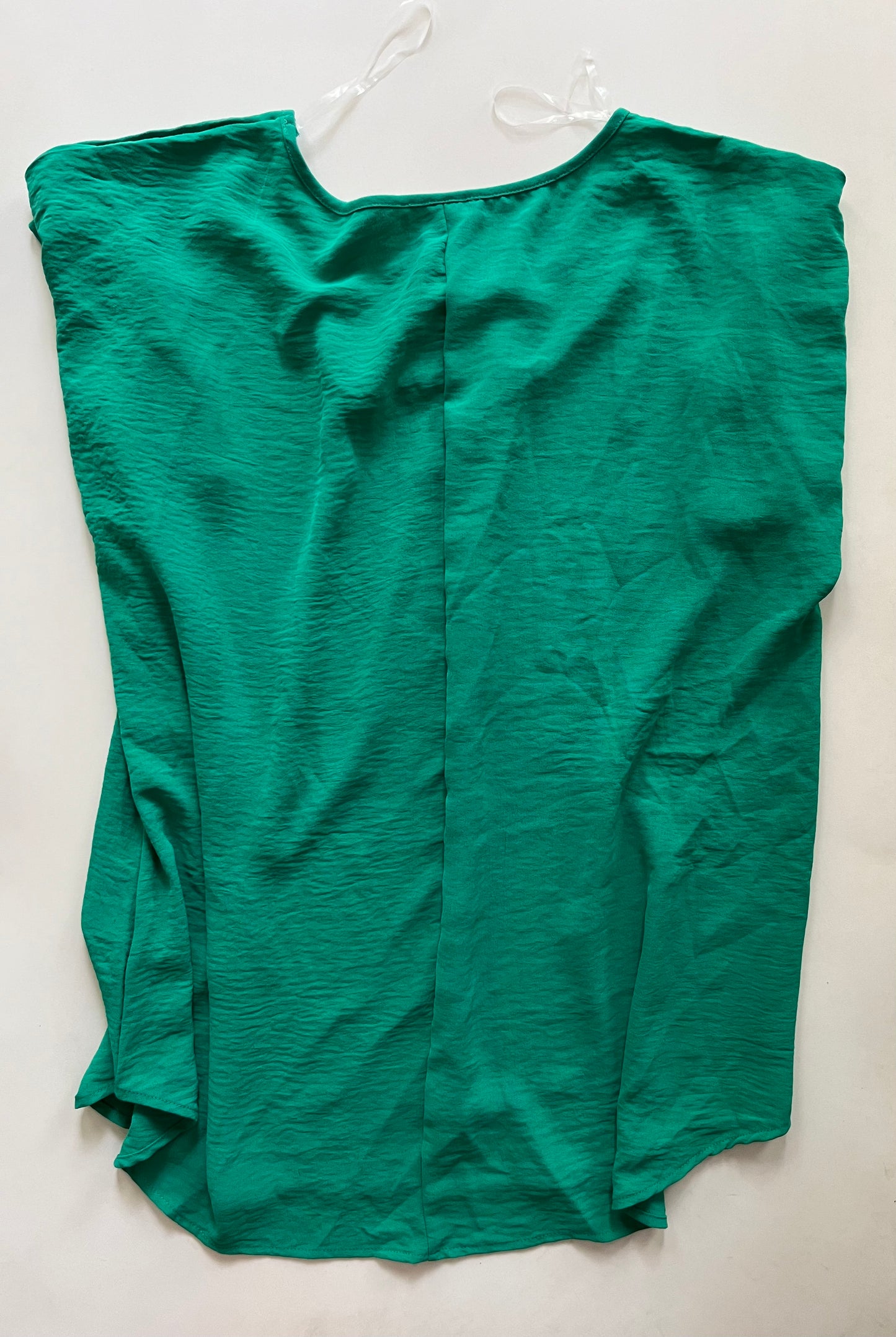 Blouse Short Sleeve By Entro In Green, Size: Xl