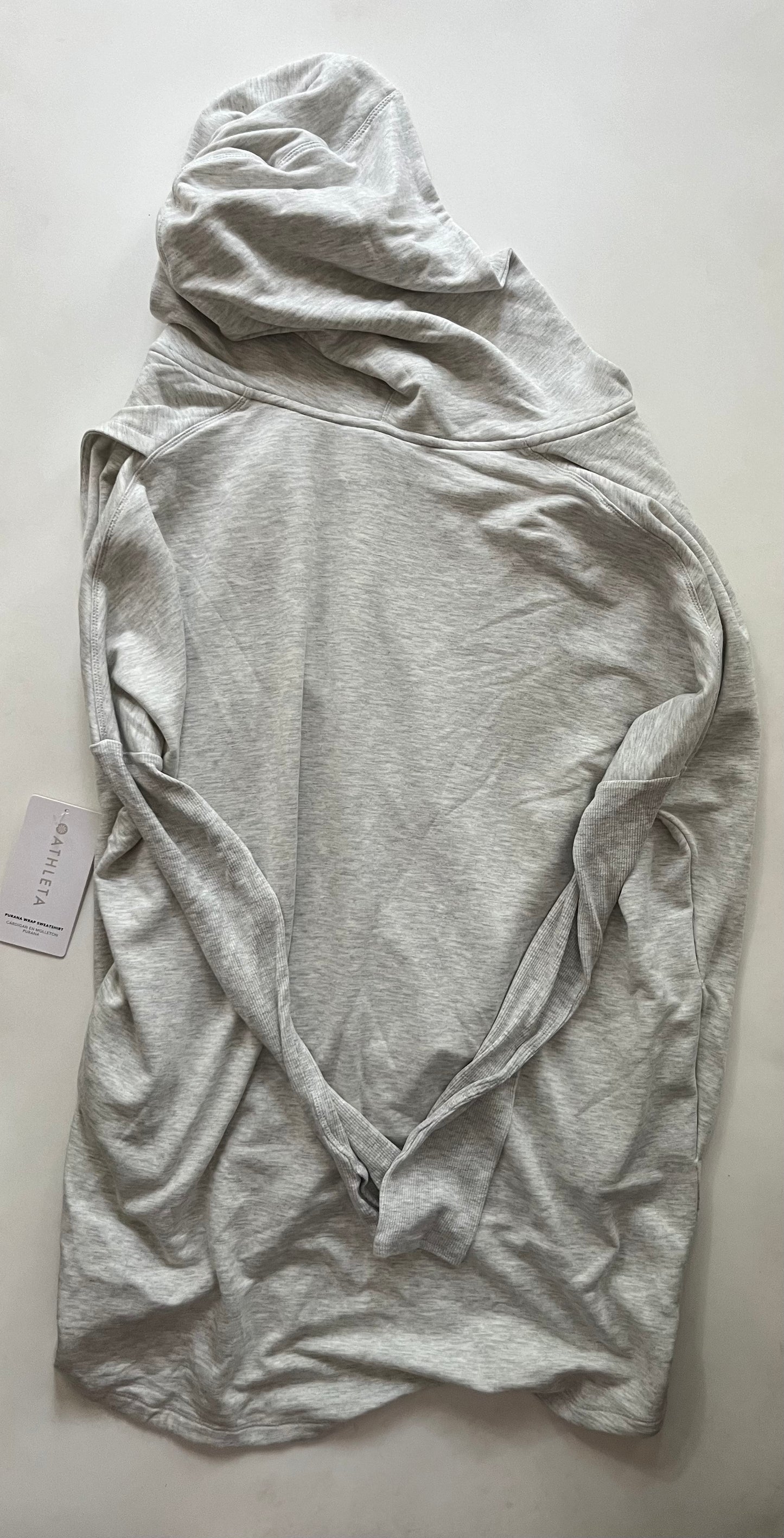 Sweatshirt Crewneck By Athleta In Grey, Size: S