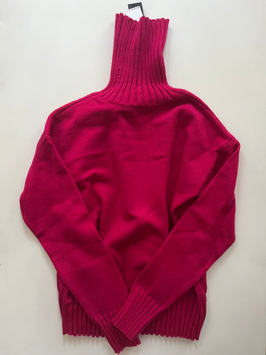 Sweater By Banana Republic O In Fuschia, Size: S