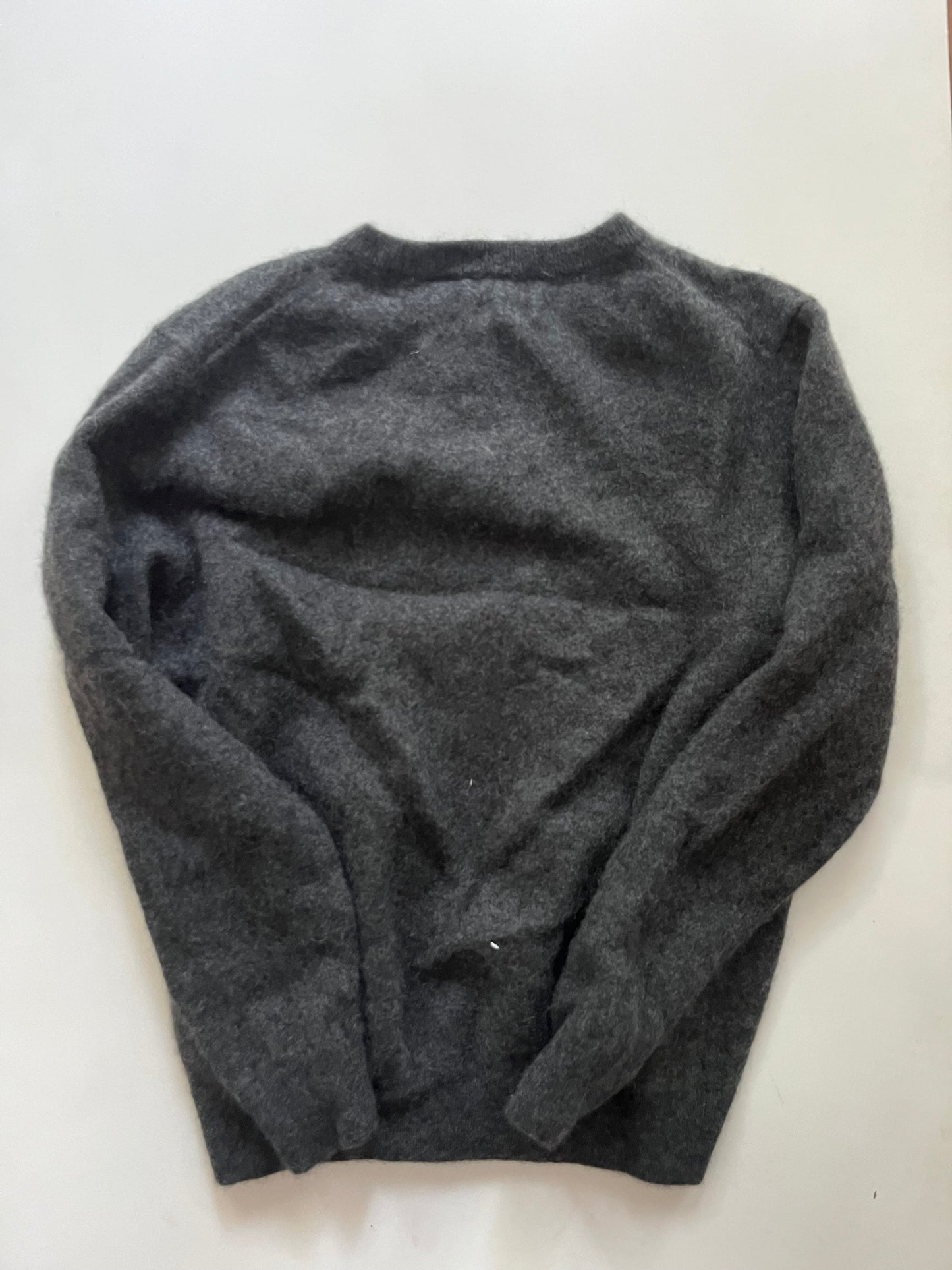 Sweater Cashmere By J Crew In Charcoal, Size: L