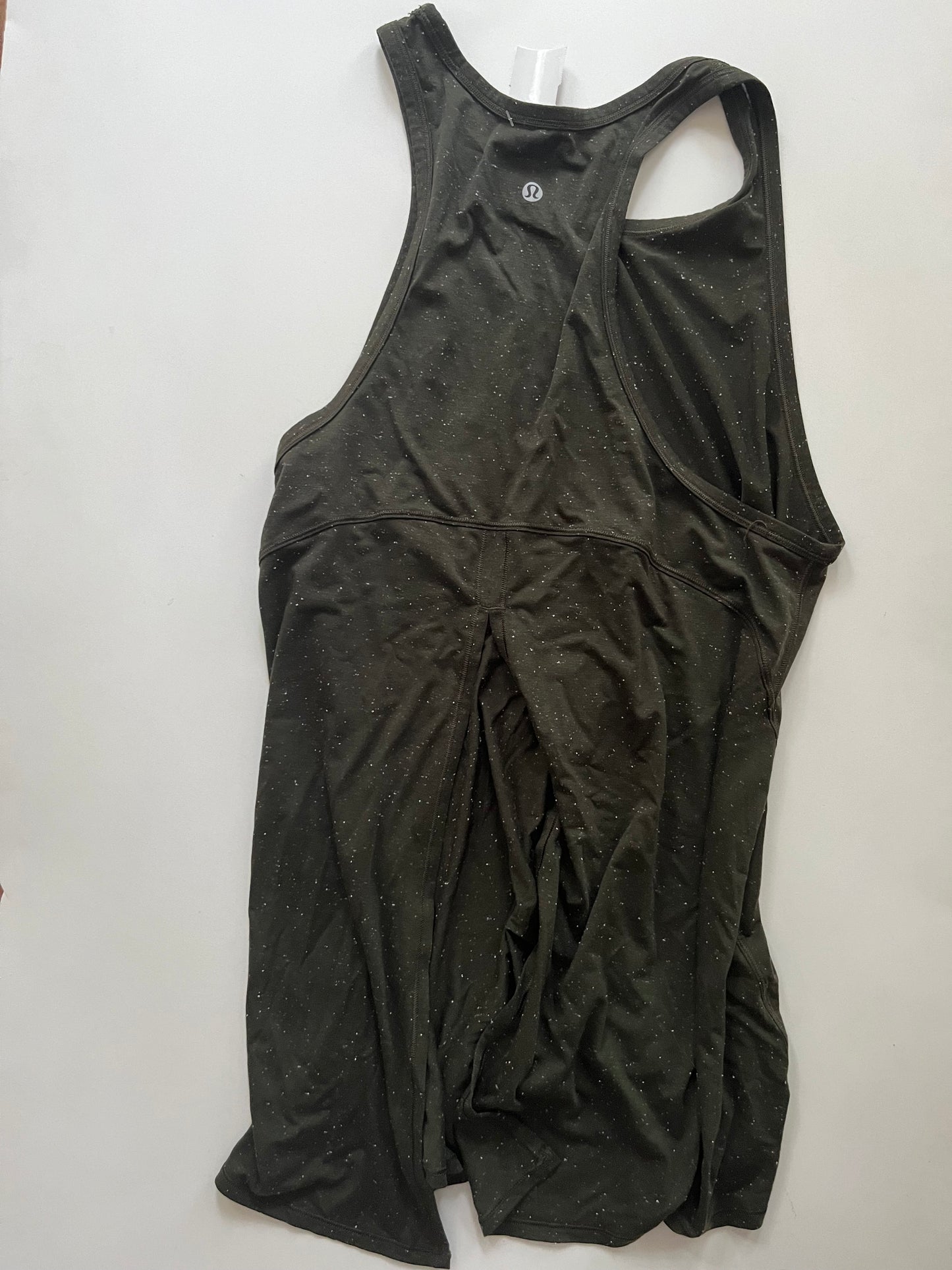 Athletic Tank Top By Lululemon In Green, Size: M