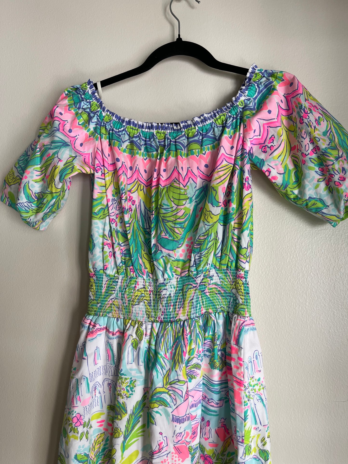 Dress Party Midi By Lilly Pulitzer In Multi-colored, Size: Xs