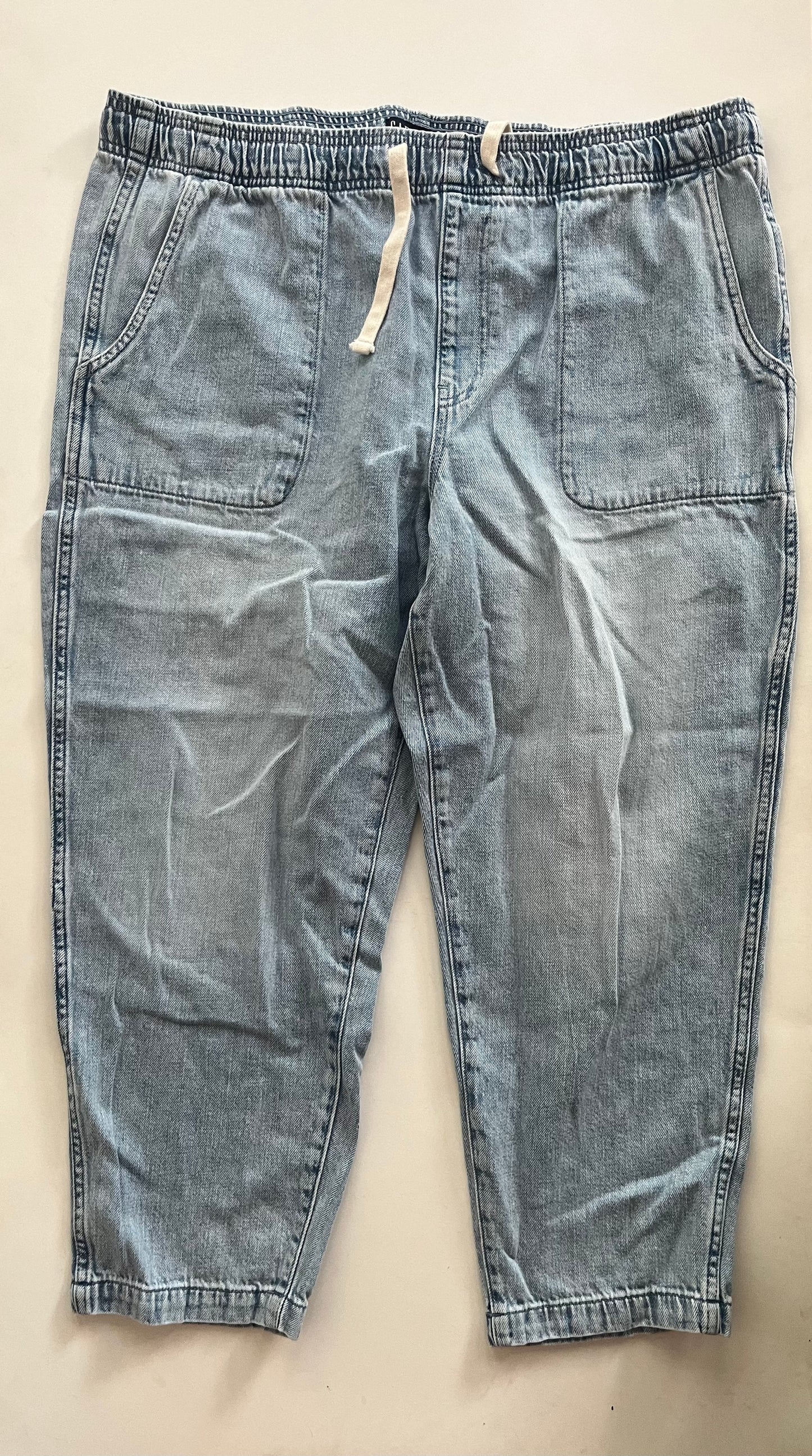 Jeans Straight By Gap In Denim, Size: 16