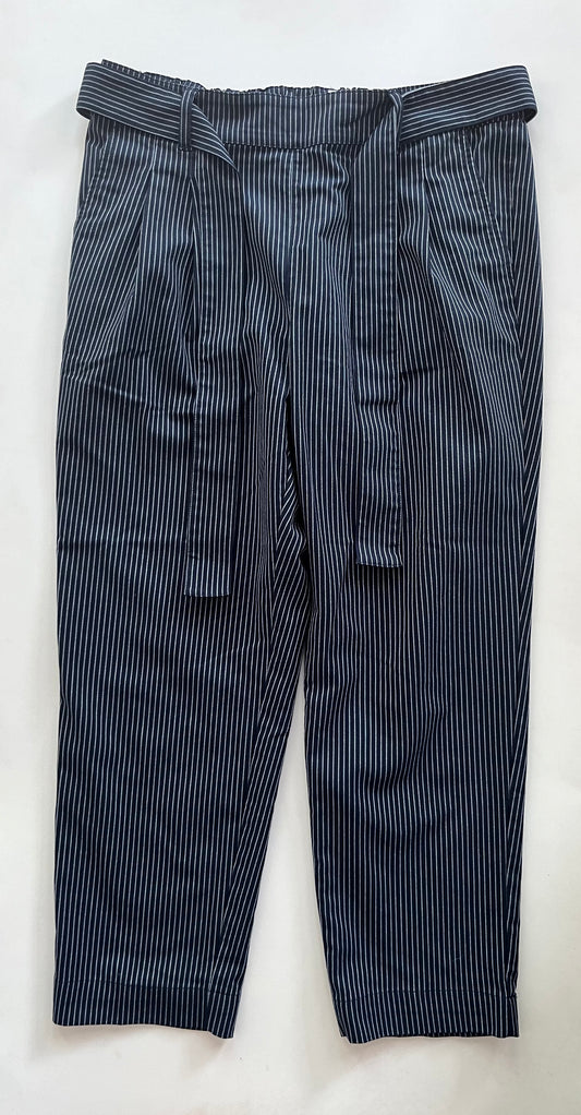 Pants Ankle By Loft In Striped, Size: 12