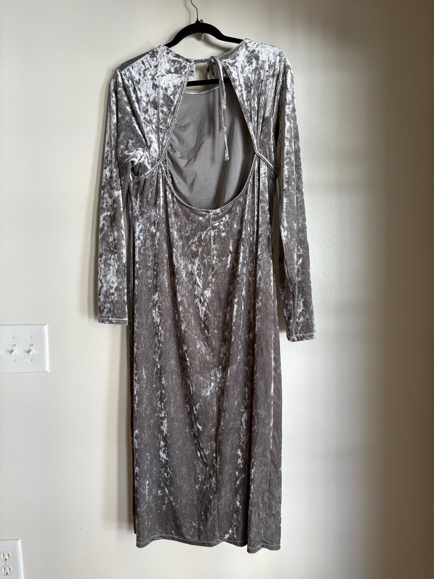 Dress Party Midi By Cmc In Silver, Size: 1x