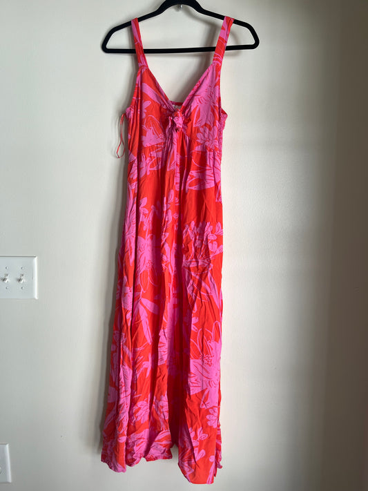 Dress Casual Maxi By Japna In Orangepink, Size: L