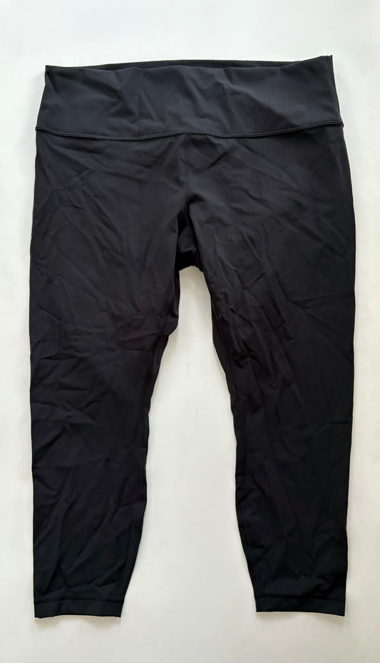 Athletic Leggings By Lululemon In Black, Size: 1x