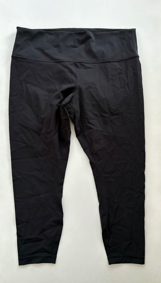 Athletic Leggings By Lululemon In Black, Size: 1x