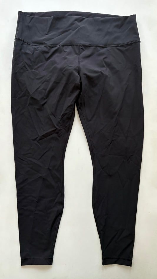 Athletic Leggings By Lululemon In Black, Size: 1x