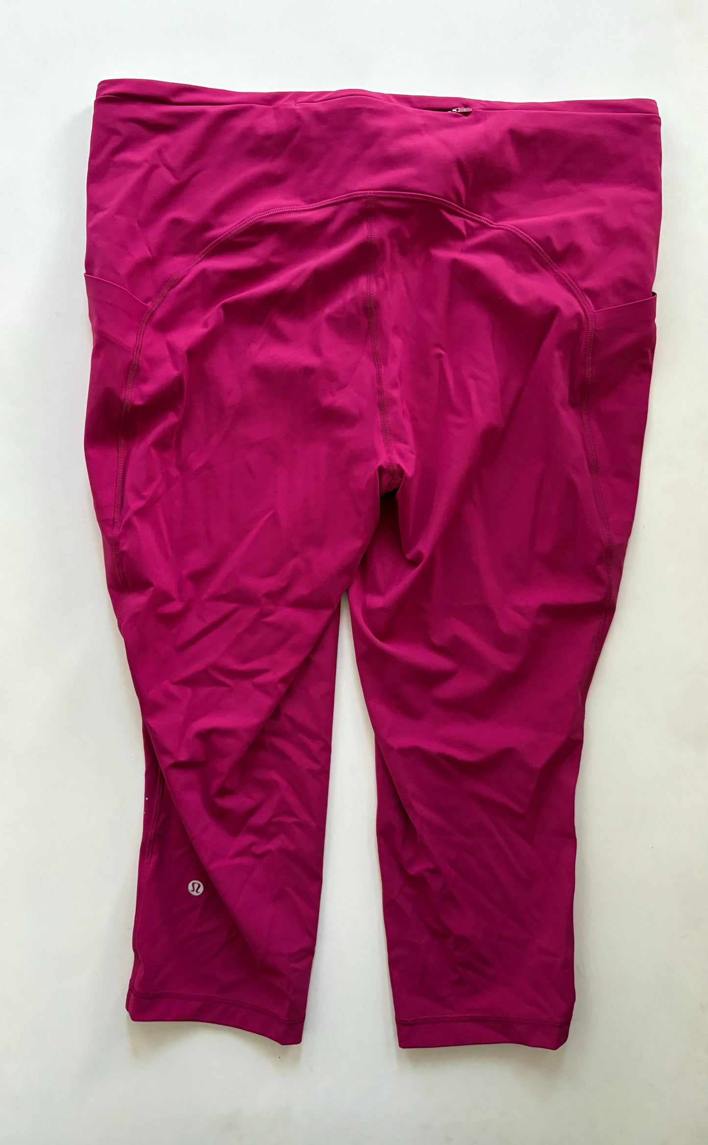 Athletic Leggings By Lululemon In Pink, Size: 1x