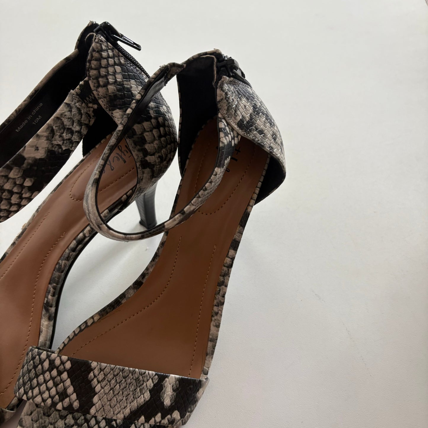 Shoes Heels D Orsay By Style And Company In Animal Print, Size: 10