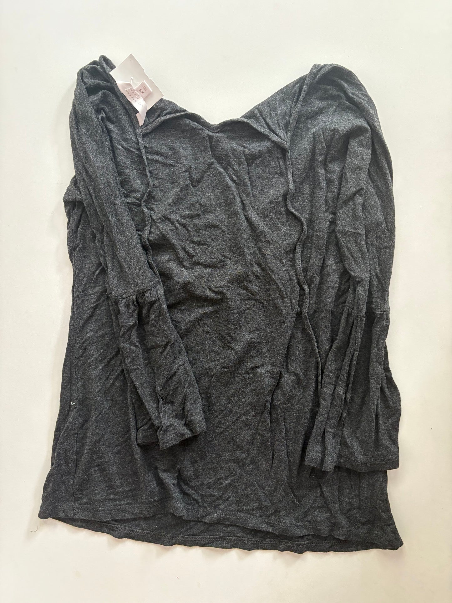 Top Long Sleeve By Lc Lauren Conrad In Grey, Size: Xs