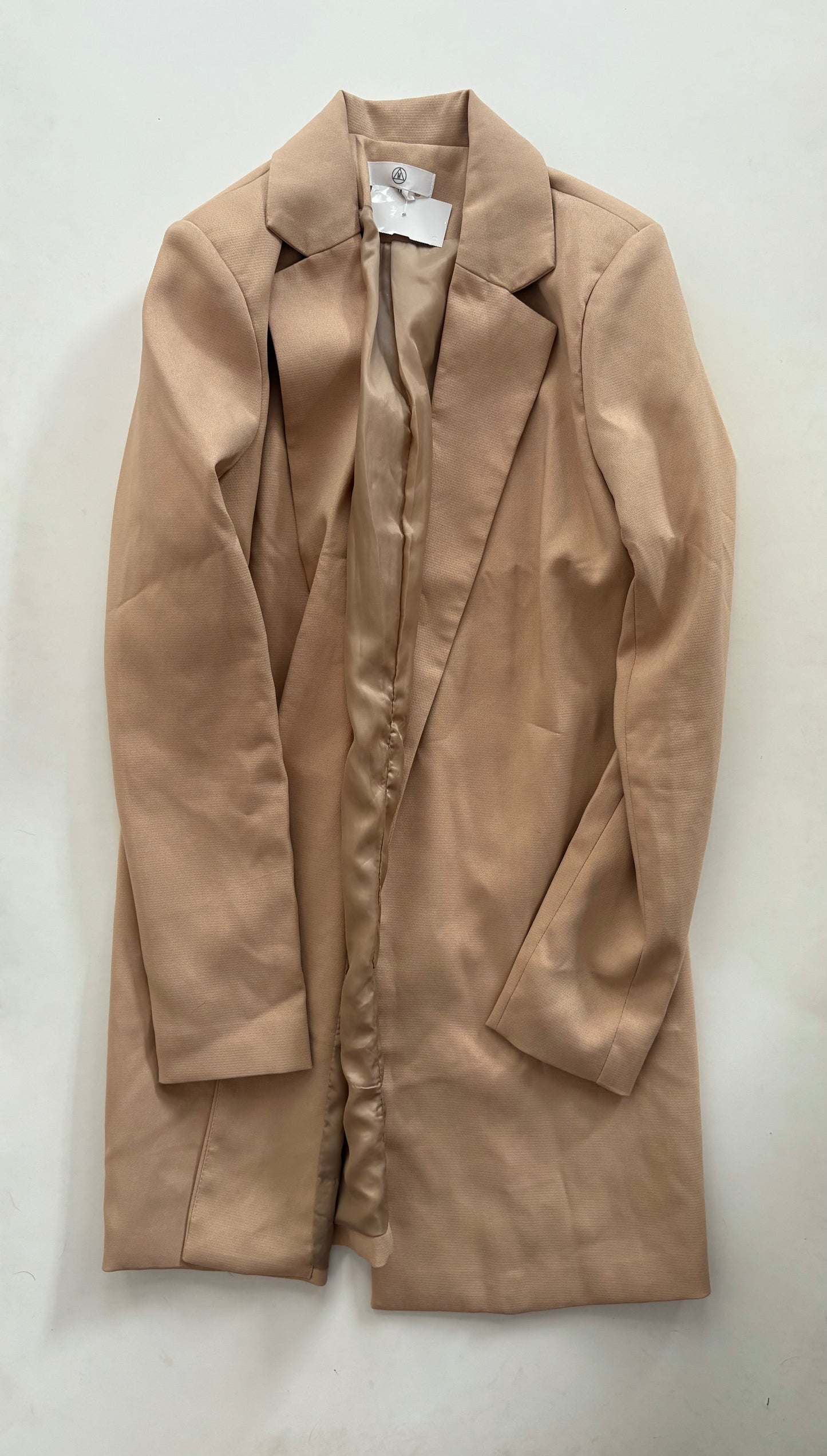 Blazer By Clothes Mentor In Khaki, Size: S