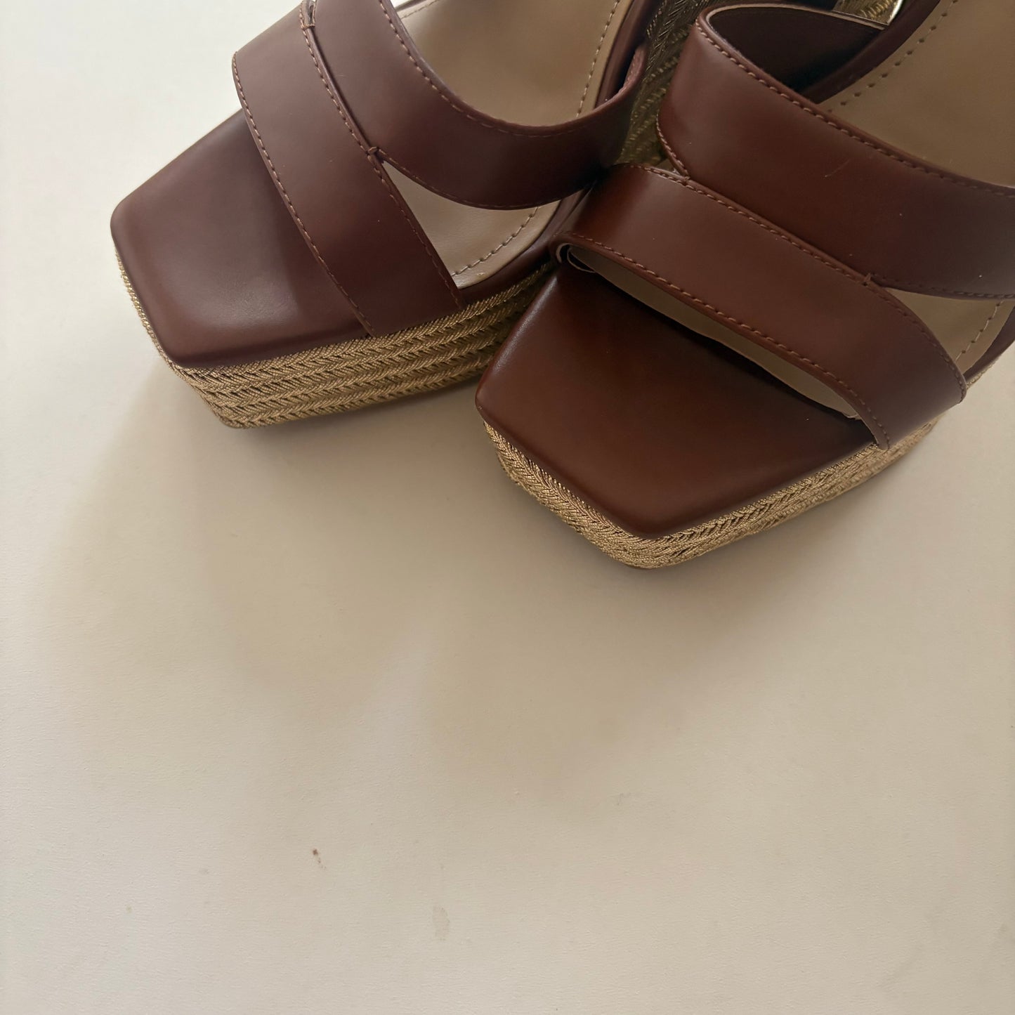 Shoes Heels Wedge By Thalia Sodi In Brown, Size: 7