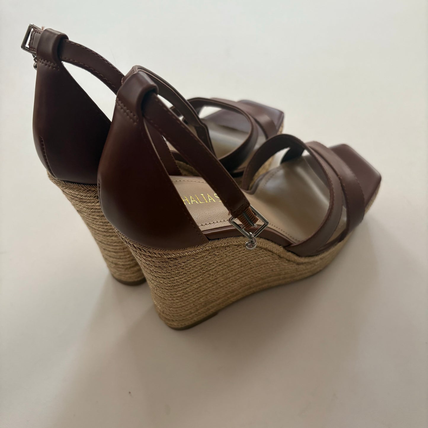 Shoes Heels Wedge By Thalia Sodi In Brown, Size: 7