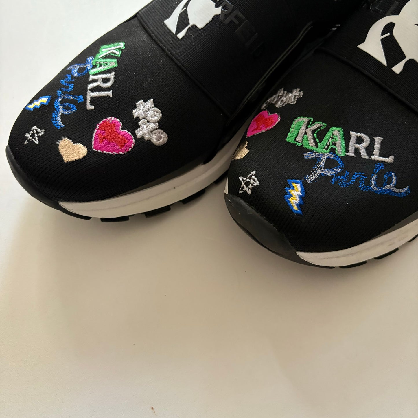 Shoes Athletic By Karl Lagerfeld In Black, Size: 11