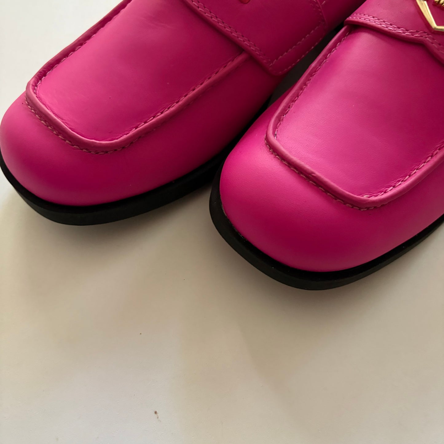 Shoes Flats By Love Moschino In Hot Pink, Size: 9.5