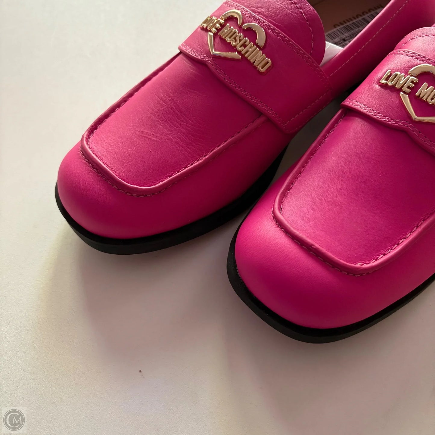Shoes Flats By Love Moschino In Hot Pink, Size: 9.5