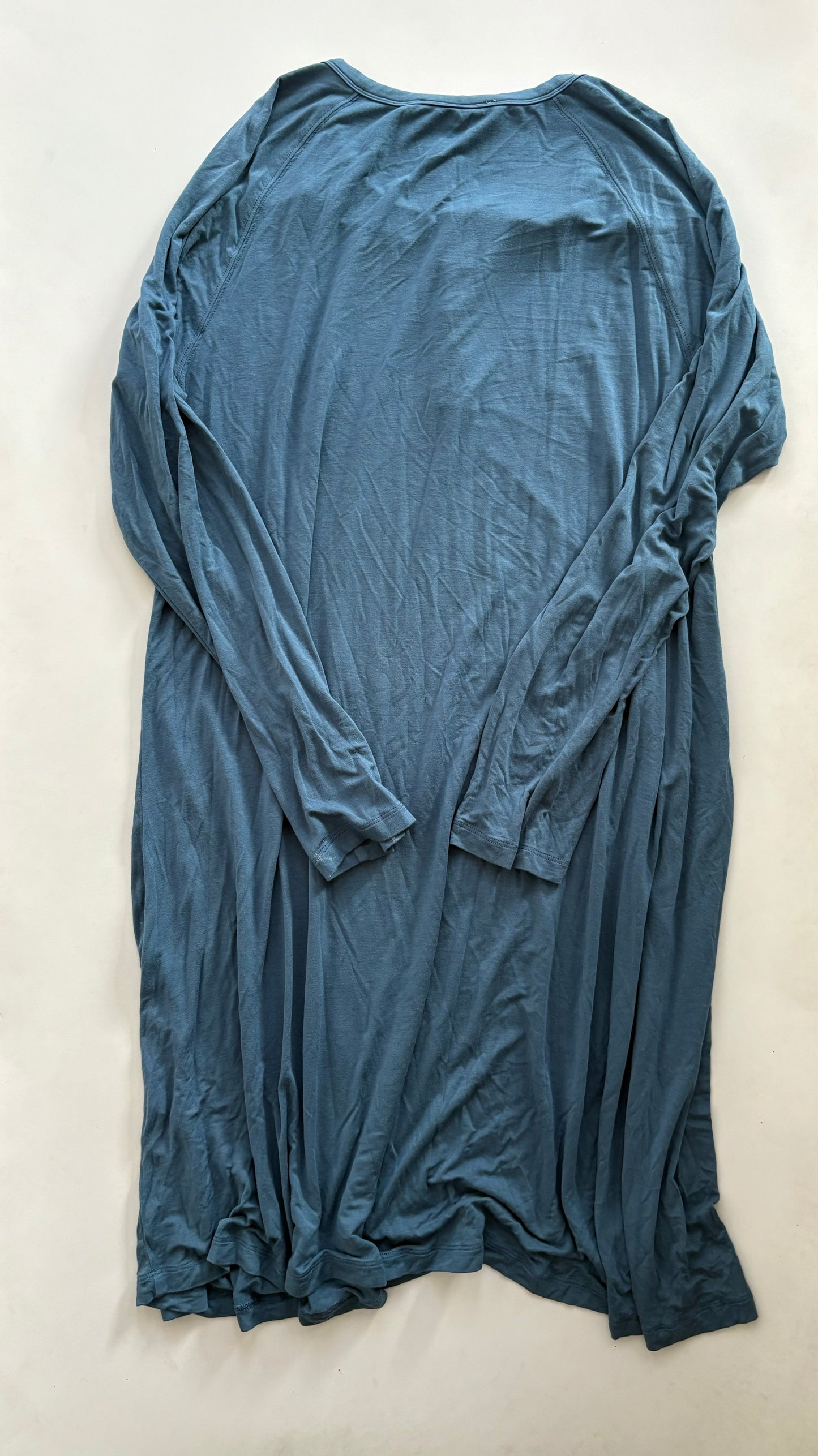 Dress Casual Midi By Lake In Blue, Size: Xl