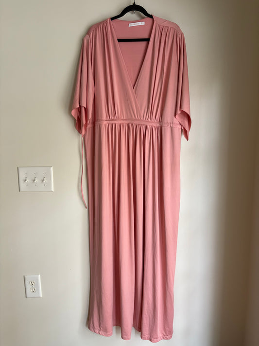 Dress Casual Maxi By Adelyn In Pink, Size: 3x