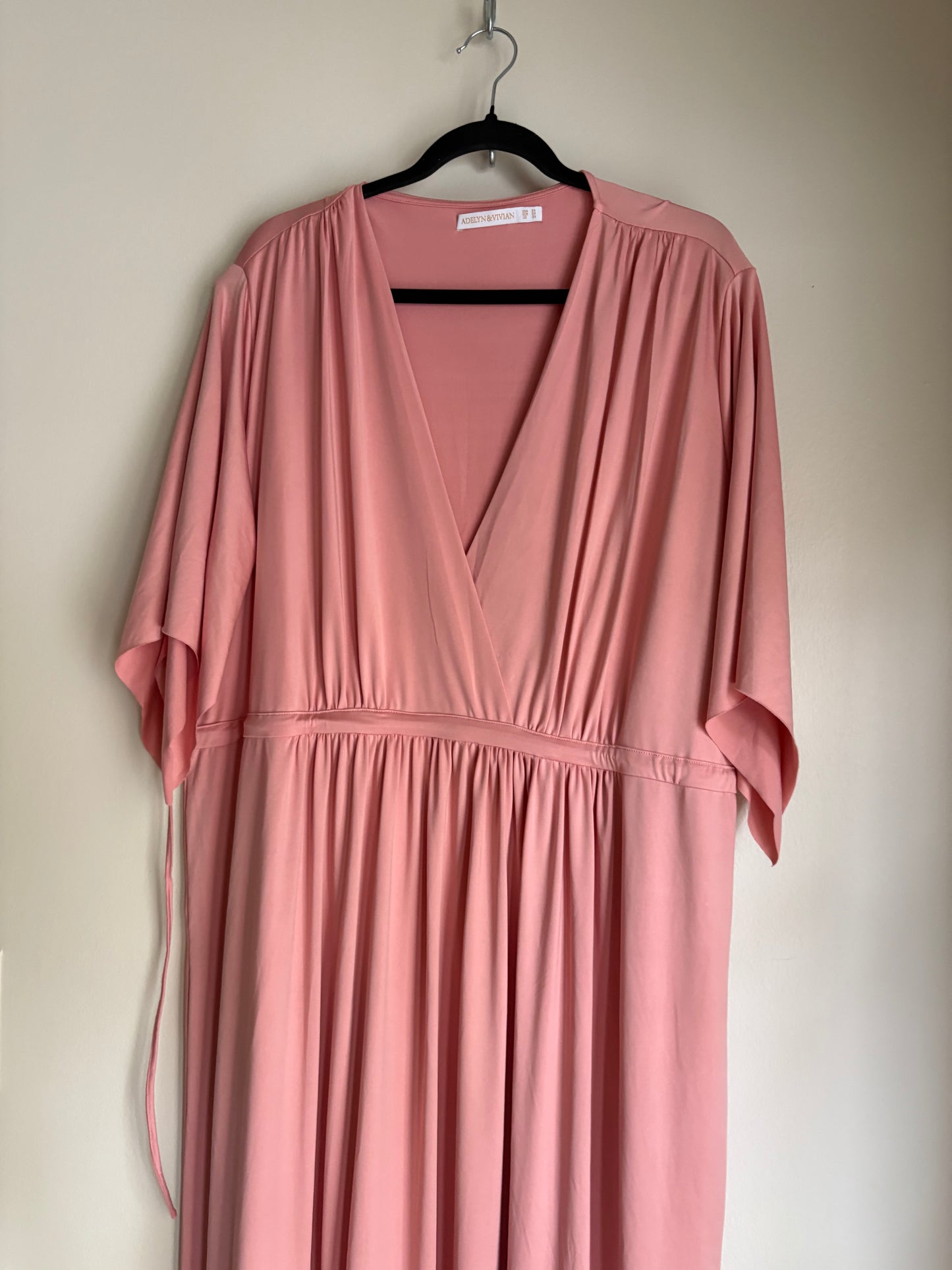 Dress Casual Maxi By Adelyn In Pink, Size: 3x