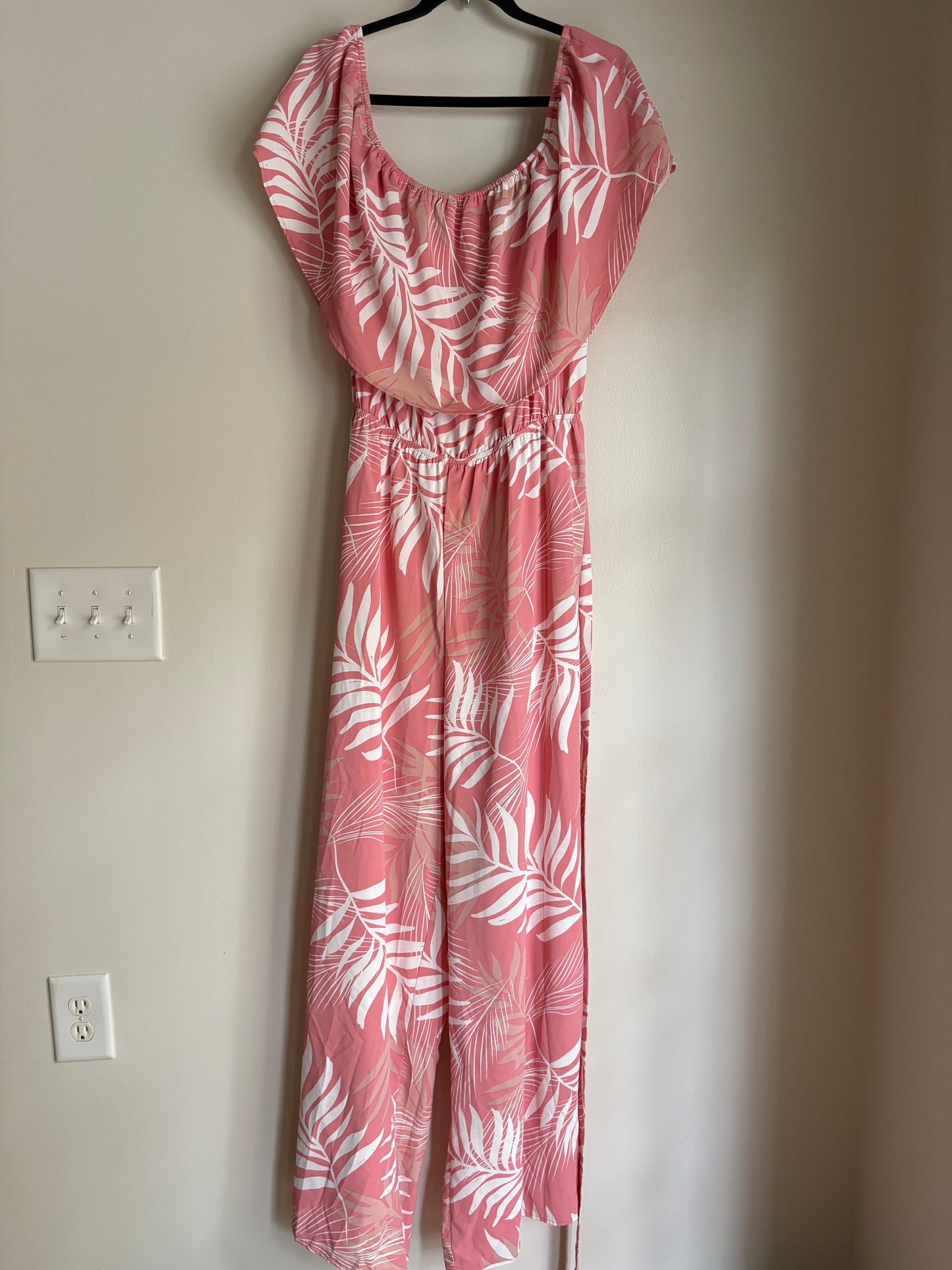 Jumpsuit By L Love In Pink, Size: 3x