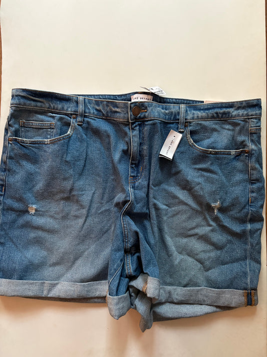 Shorts By Lane Bryant In Blue, Size: 24