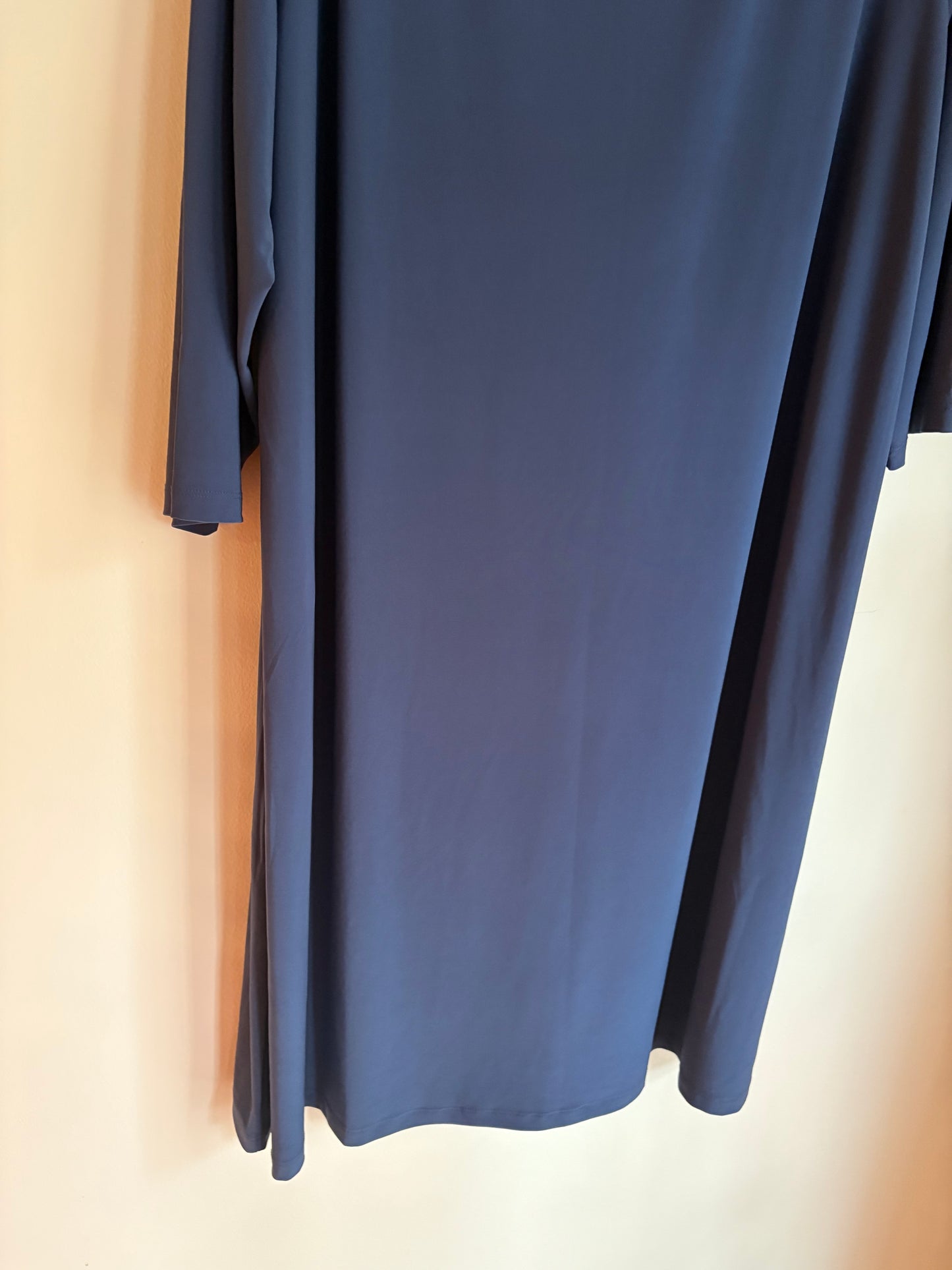 Dress Casual Midi By Clothes Mentor In Blue, Size: 2x