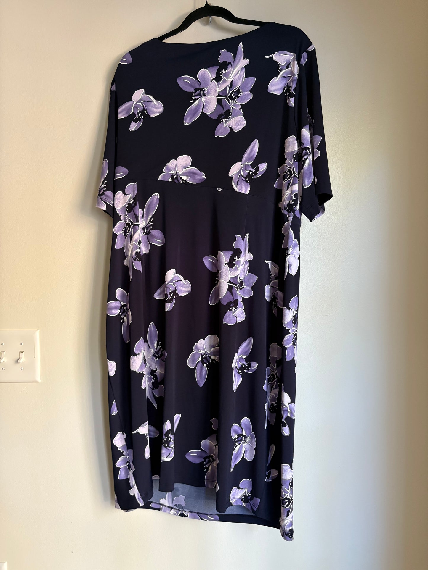 Dress Work By Connected Apparel In Blue, Size: 1x