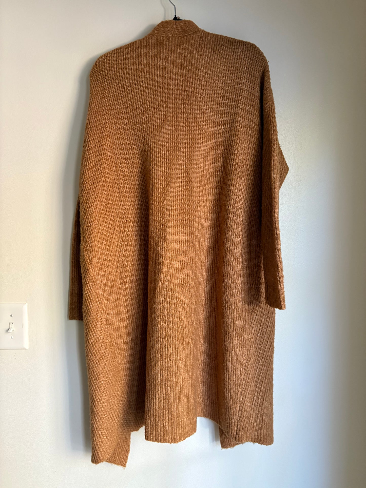 Sweater Cardigan By Leith In Brown, Size: S