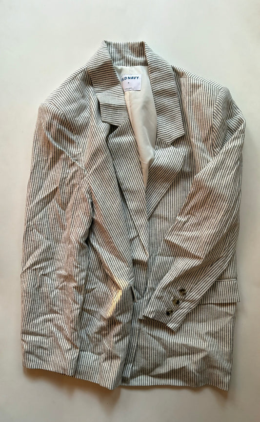 Blazer By Old Navy In Striped Pattern, Size: M