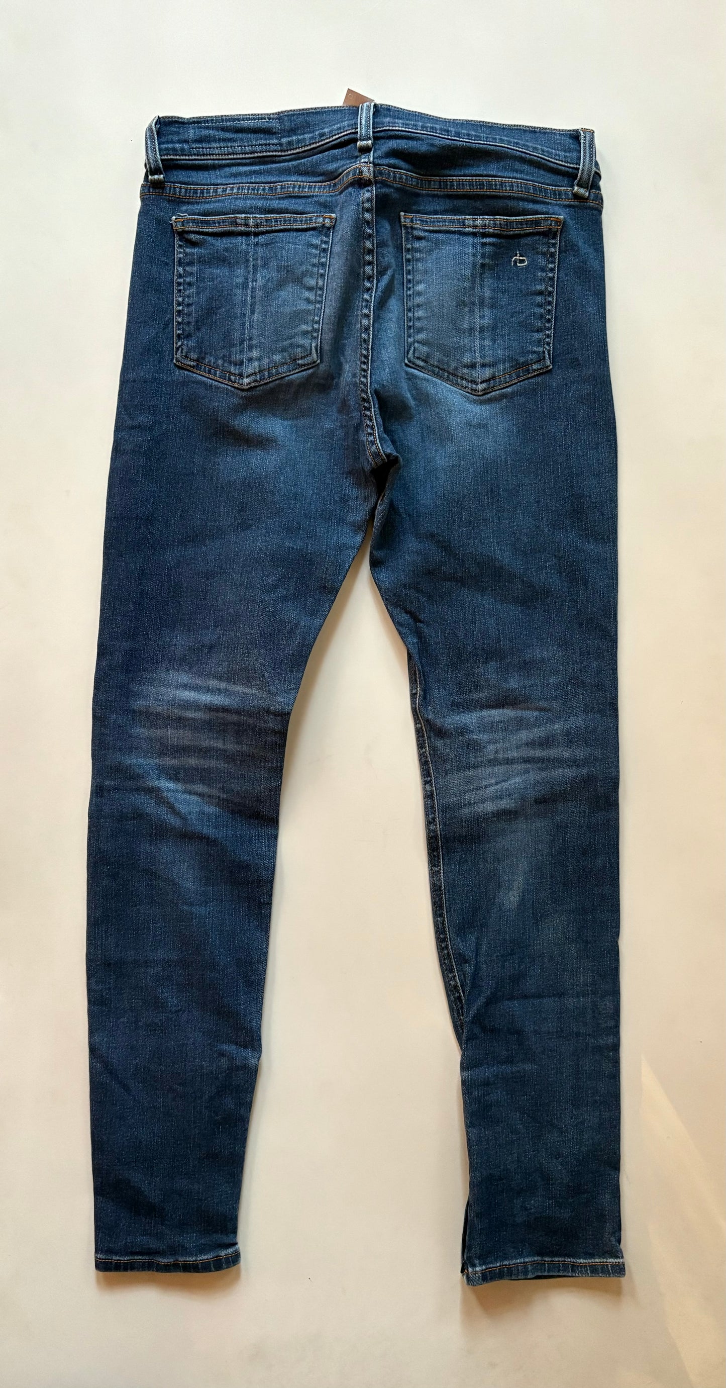 Jeans Straight By Rag & Bones Jeans In Blue, Size: 6