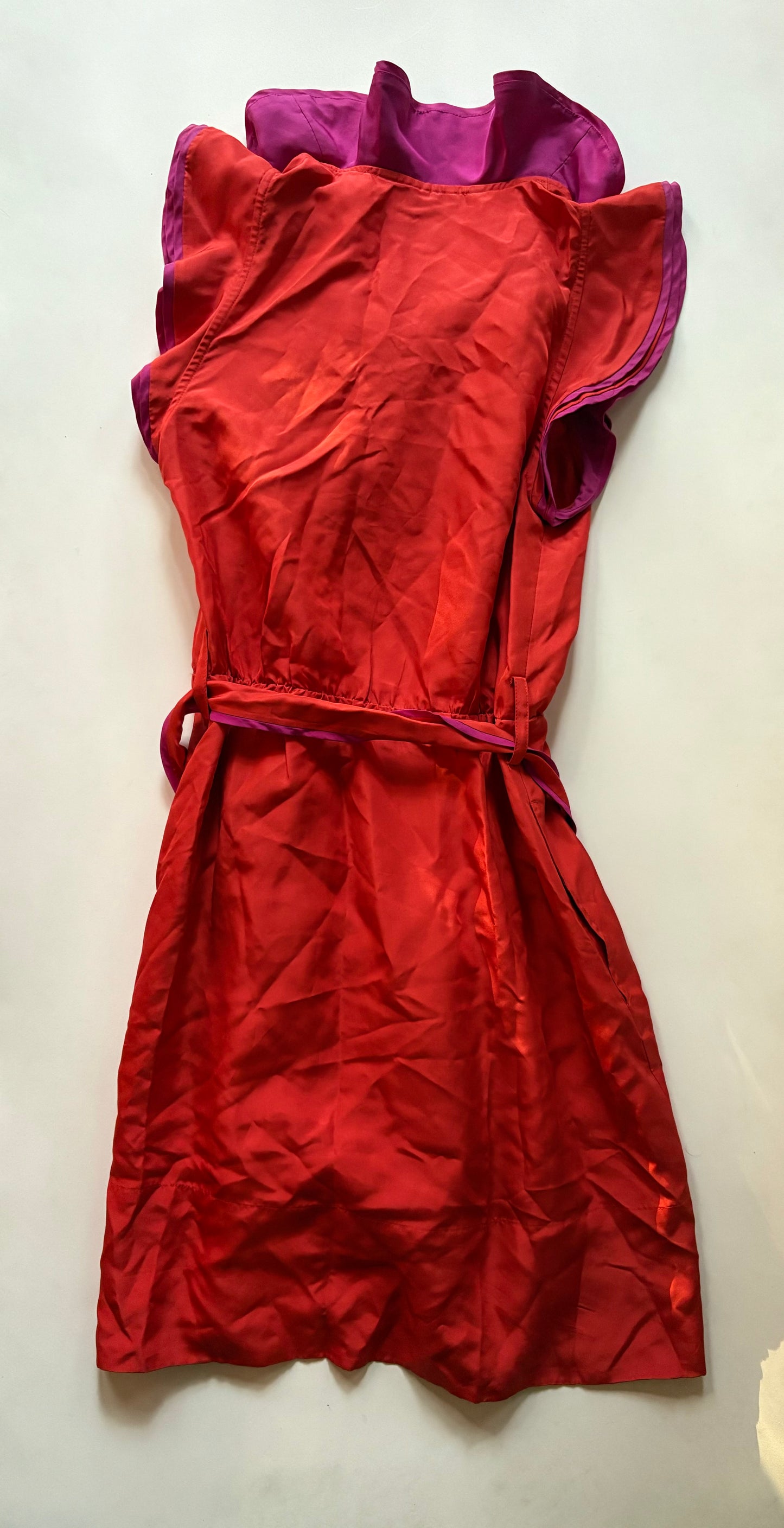 Dress Work By Marc By Marc Jacobs In Orange & Pink, Size: Xs