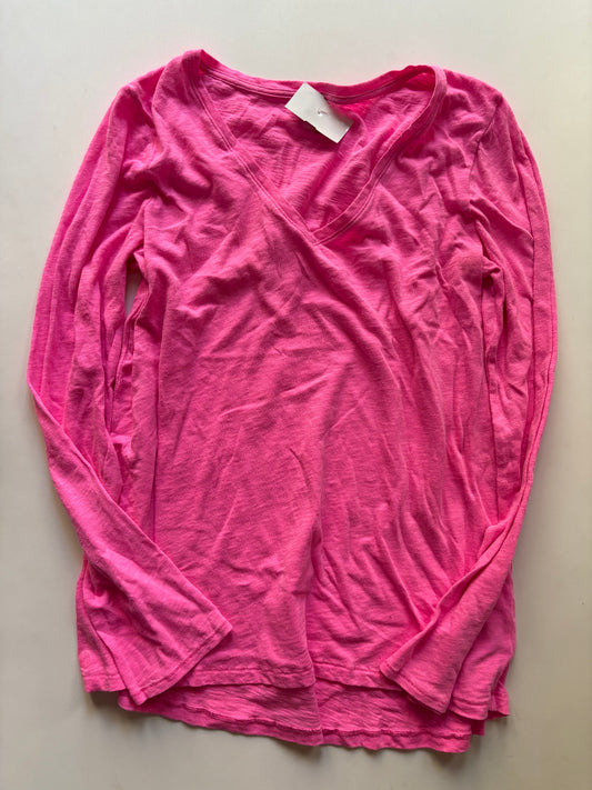 Top Long Sleeve By Lilly Pulitzer In Pink, Size: M