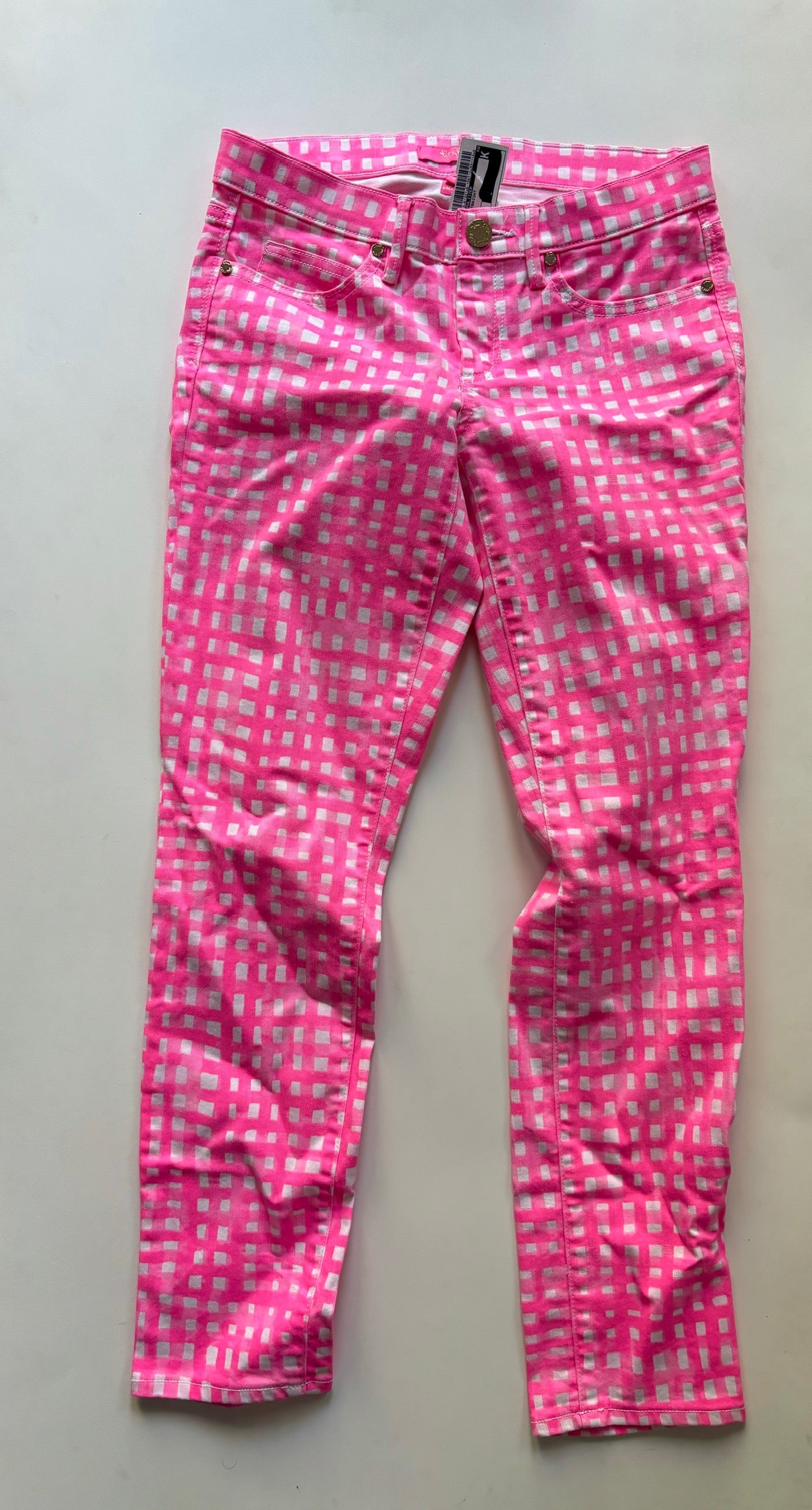 Jeans Straight By Lilly Pulitzer In Pink, Size: 4