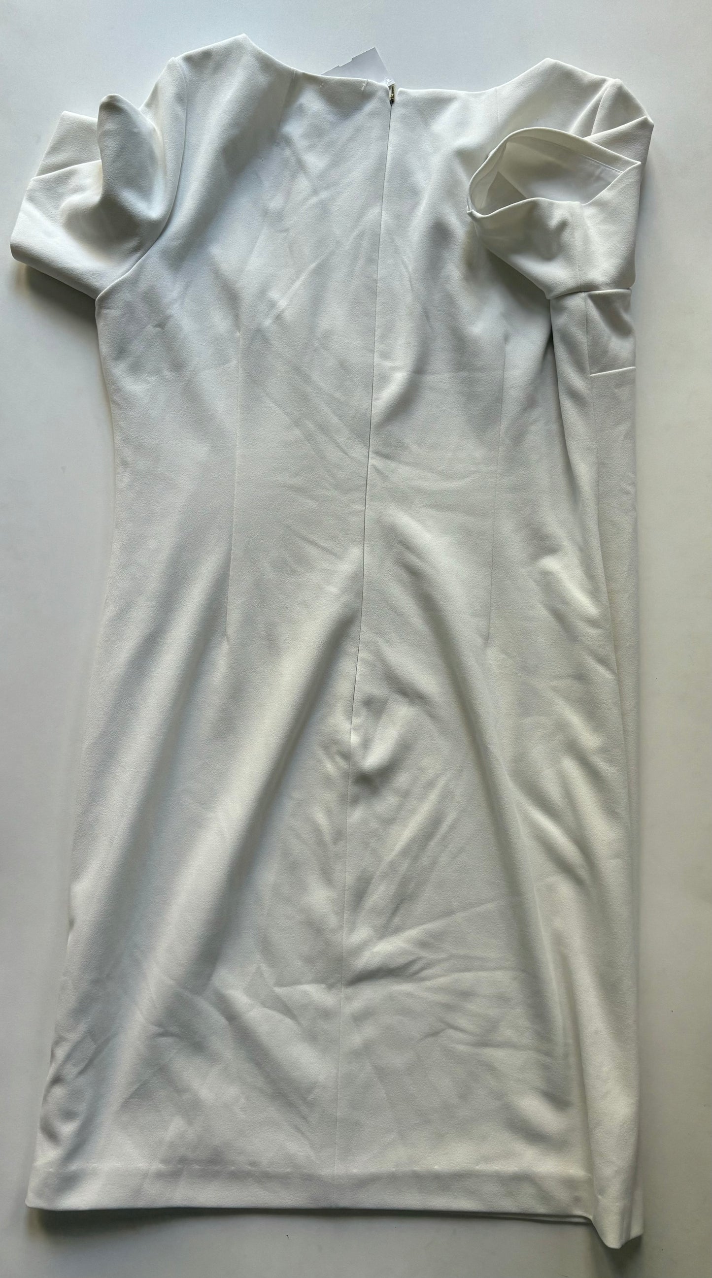 Dress Work By Dkny In White, Size: L