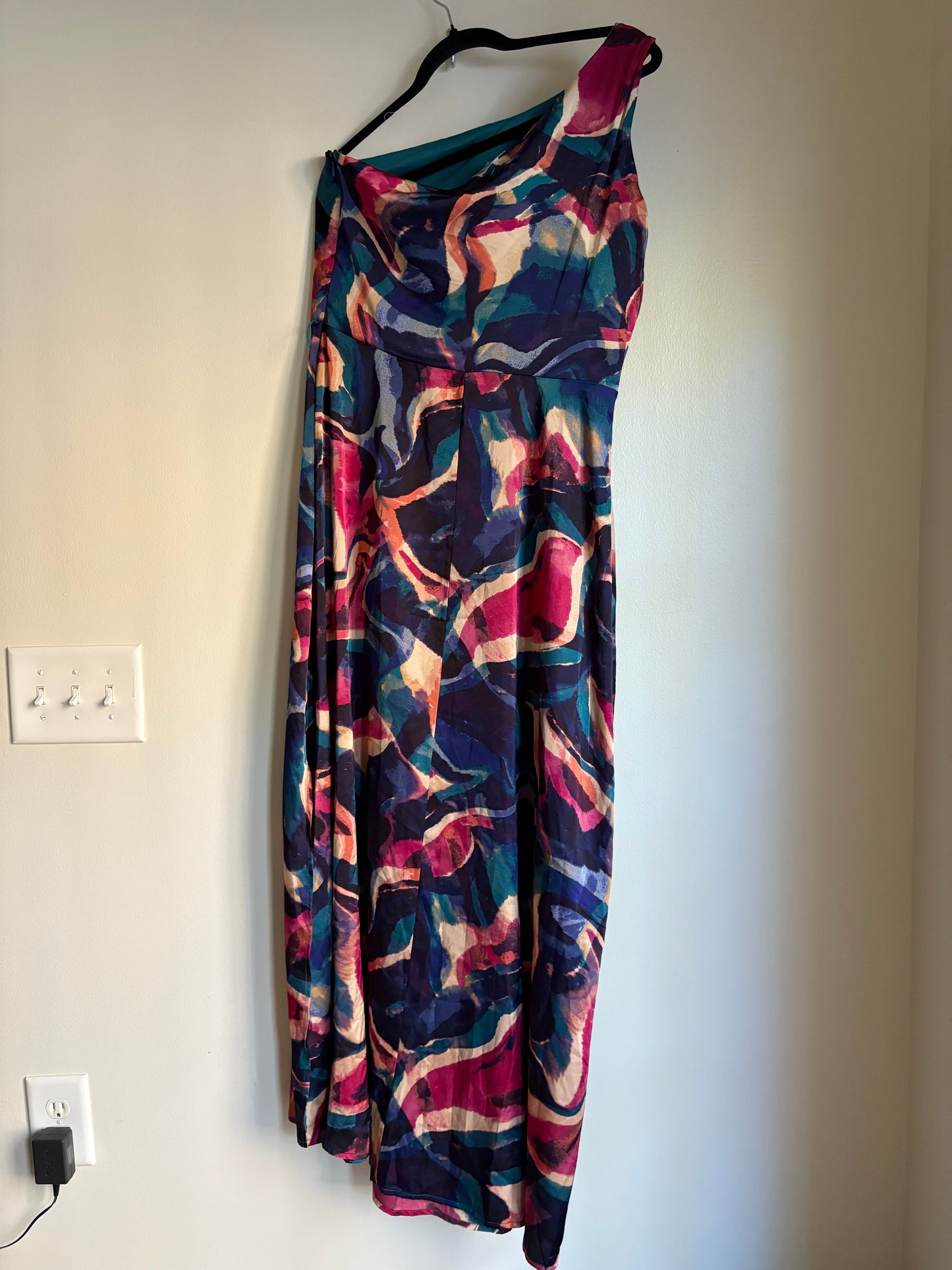 Dress Party Long By Nicole Miller In Multi-colored, Size: M