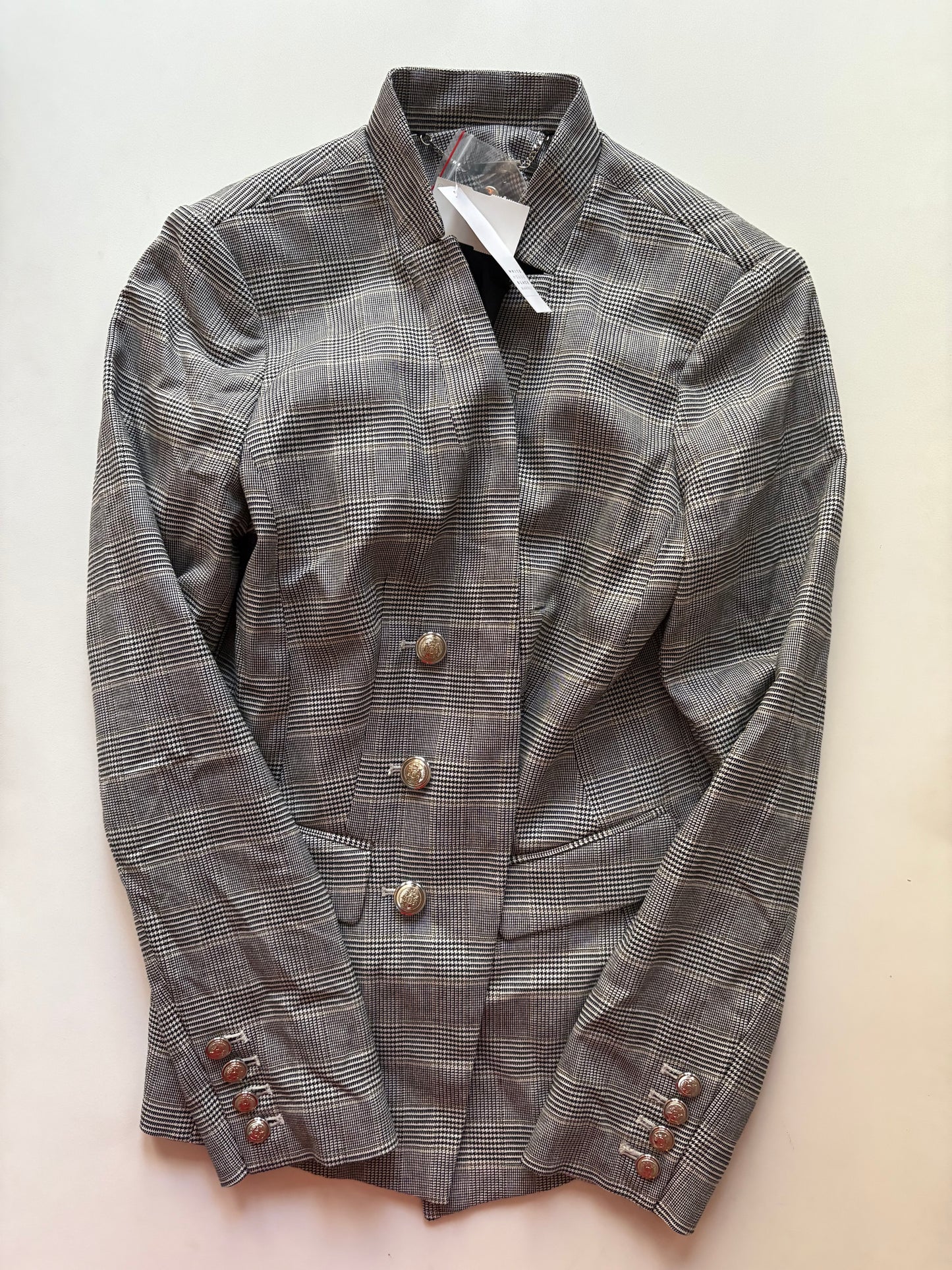 Blazer By White House Black Market In Plaid Pattern, Size: S