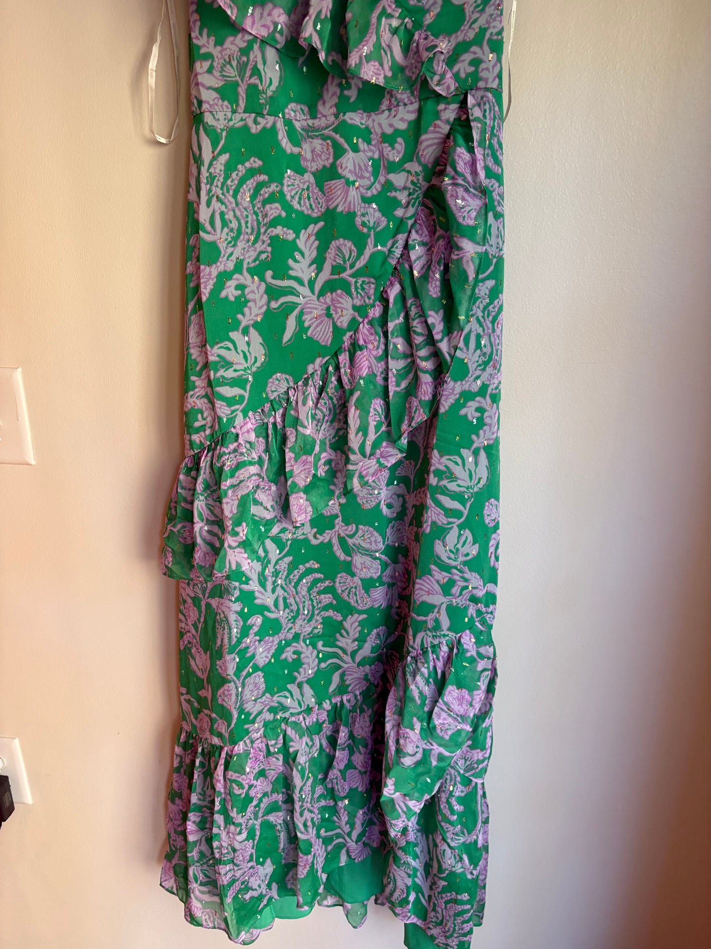 Dress Party Long By Lilly Pulitzer In Green, Size: S